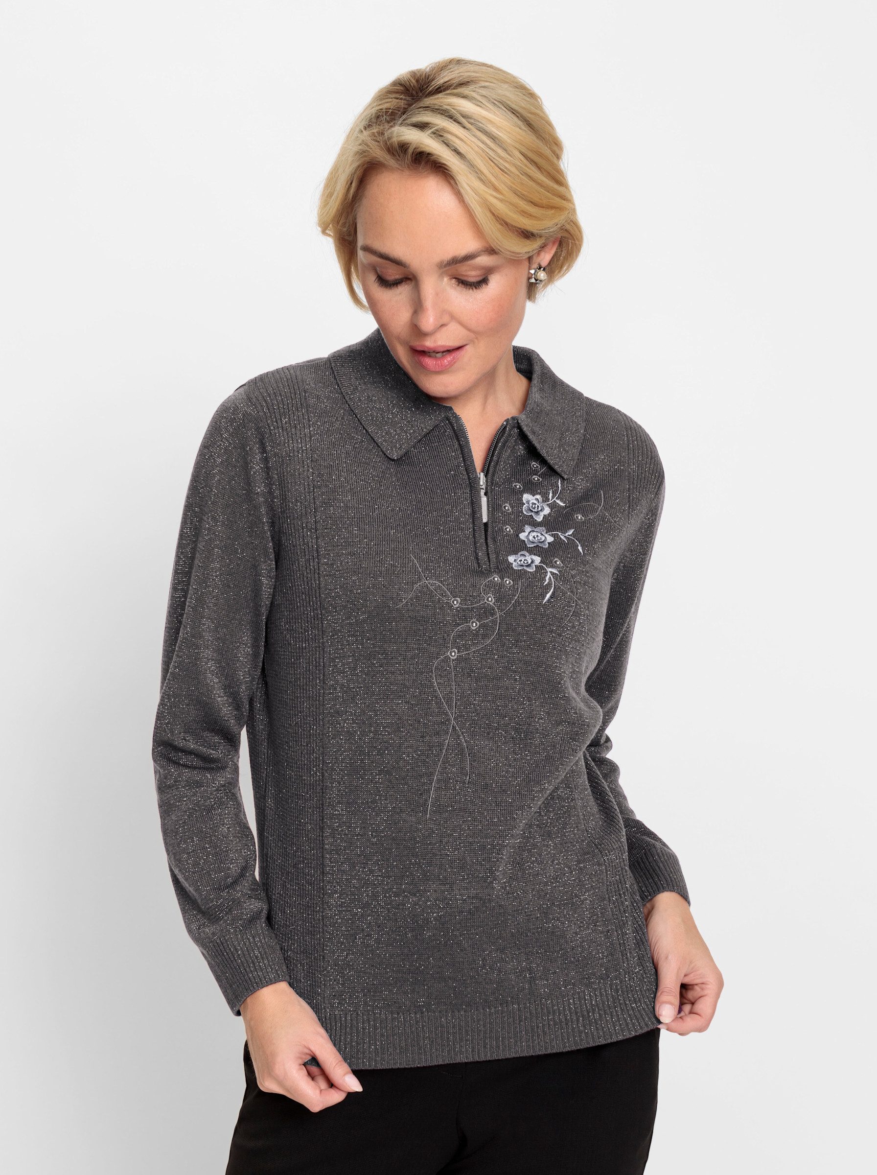 Witt Strickpullover Pullover Langarm