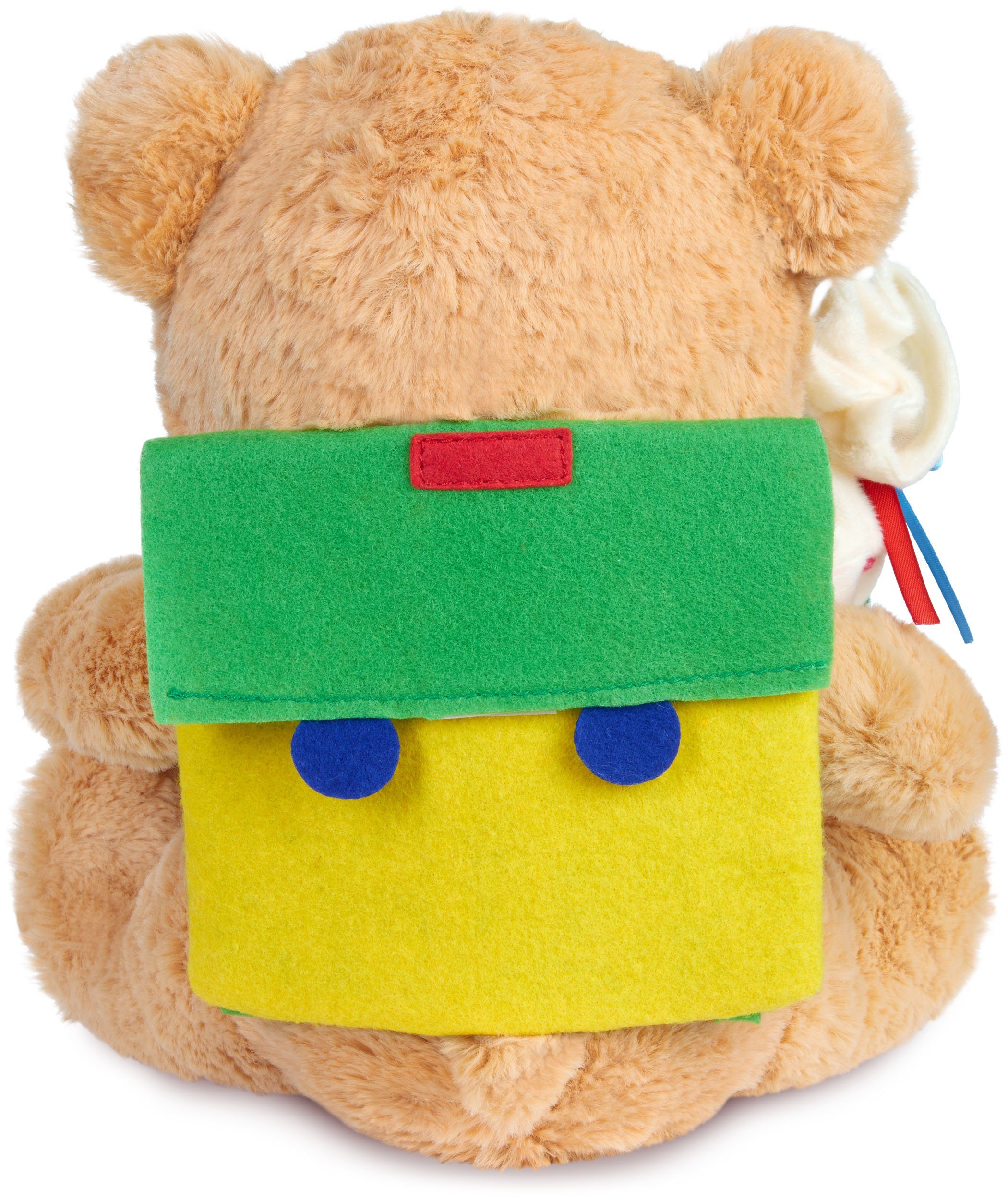 BRUBAKER Teddybär – 30 Cm Plüschbär Mit Hoodie & „Ich Liebe Dich“-Herz, Waschbar, Süßes Geschenk