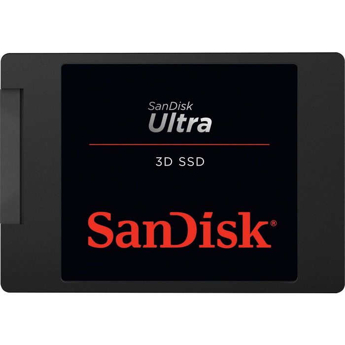 Sandisk Ultra 3D interne SSD (500 GB) 2 5" 560 MB/S Lesegeschwindigkeit 530 MB/S Schreibgeschwindigkeit