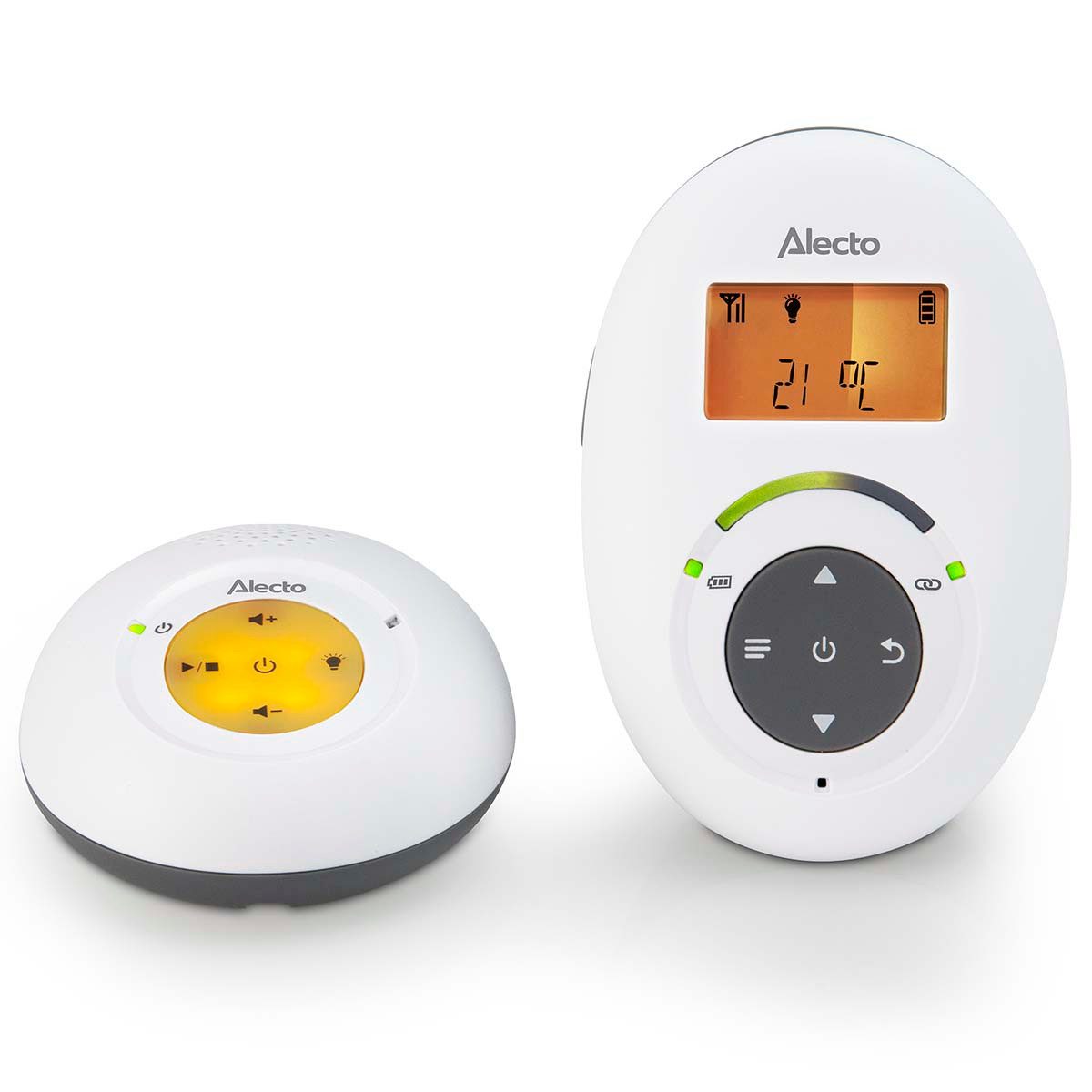 Alecto Video-Babyphone DBX-125, 1-tlg., DECT-Technologie, Rücksprechfunktion, energiesparender ECO-Modus