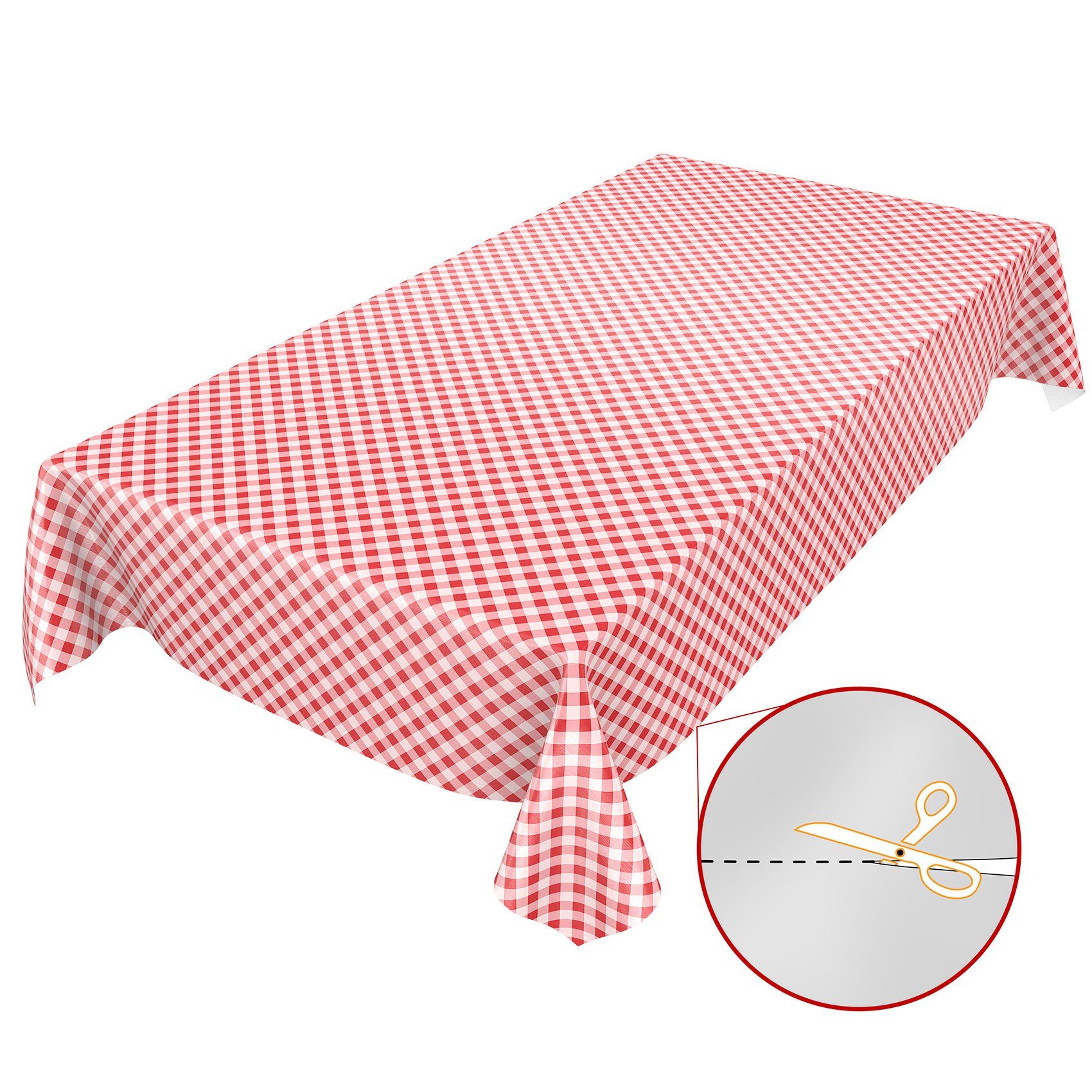 ANRO Tischdecke limited Wachstuchtischdecke Gartentischdecke Wachstischdeck günstig online kaufen