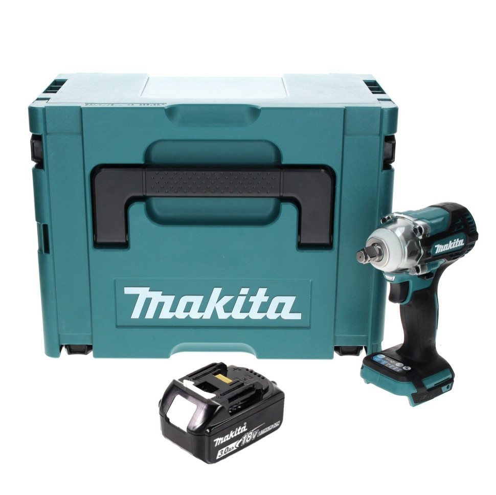 Thumbnail - Makita Akku-Schlagschrauber DTW 300 F1J Akku Schlagschrauber 18 V 330 Nm 1/2" Brushless + 1x Akku