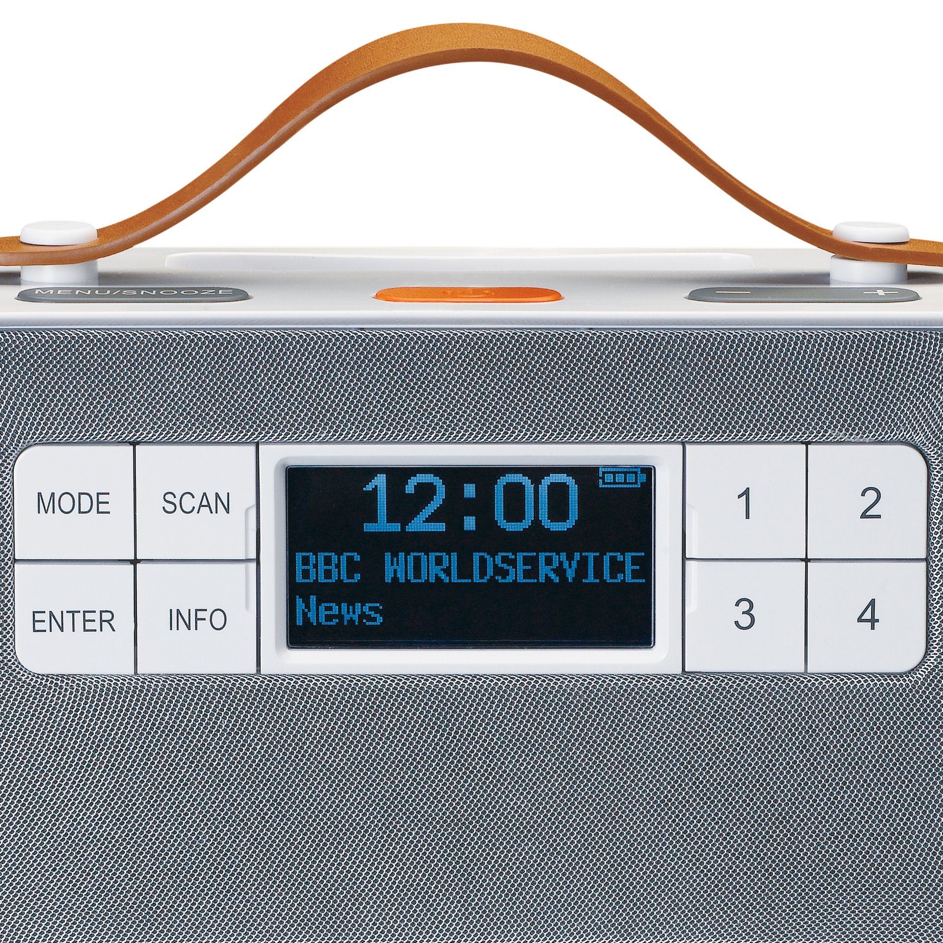 PDR-065 Digitalradio weiß Lenco (DAB)