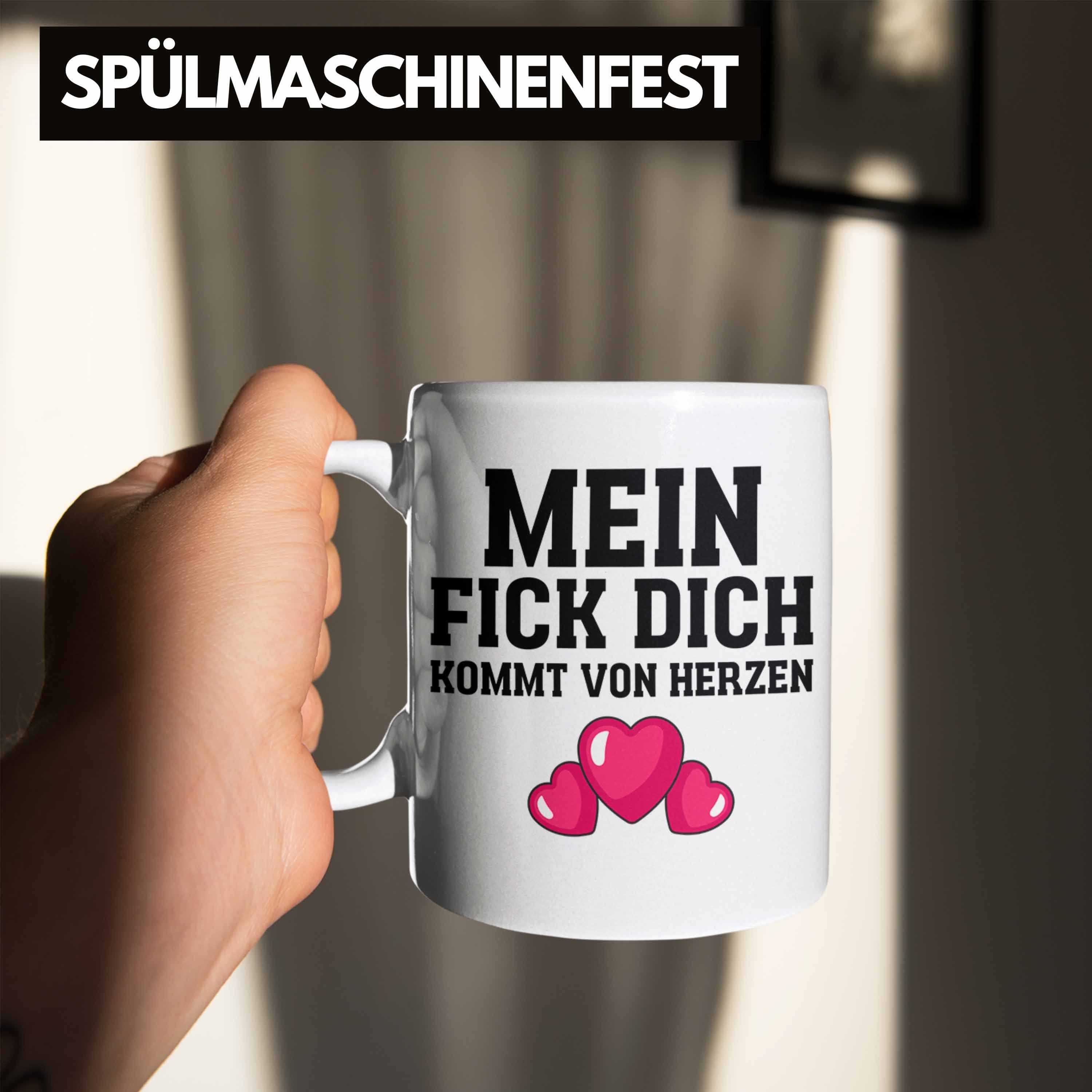 Spruch Witzige Tasse Kollegin Trendation Weiss Kommt Von Kaffeetasse Mein Herzen mit F Tasse Büro - Lustige Dich Trendation Kollege