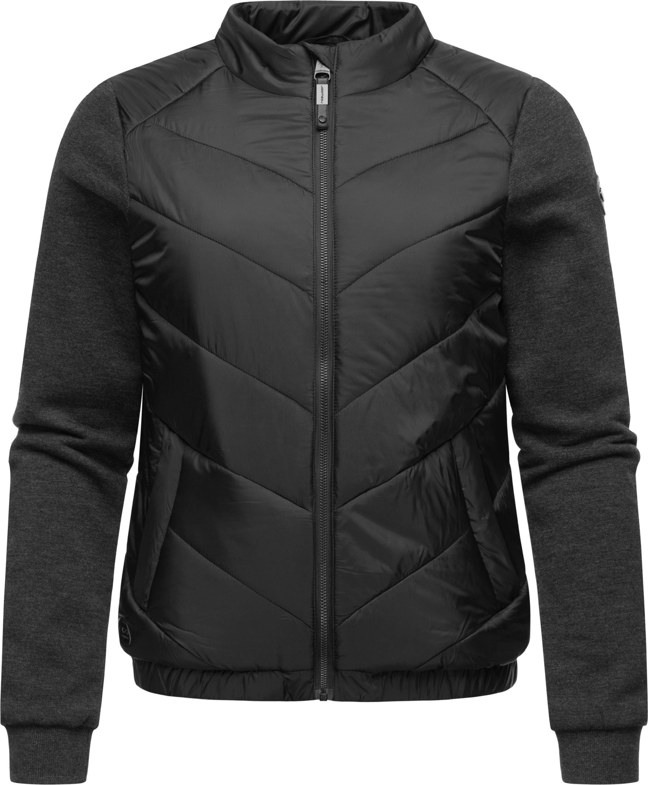 Ragwear Outdoorjacke Zabava Leichte gesteppte Übergangsjacke mit weichen Ärmeln