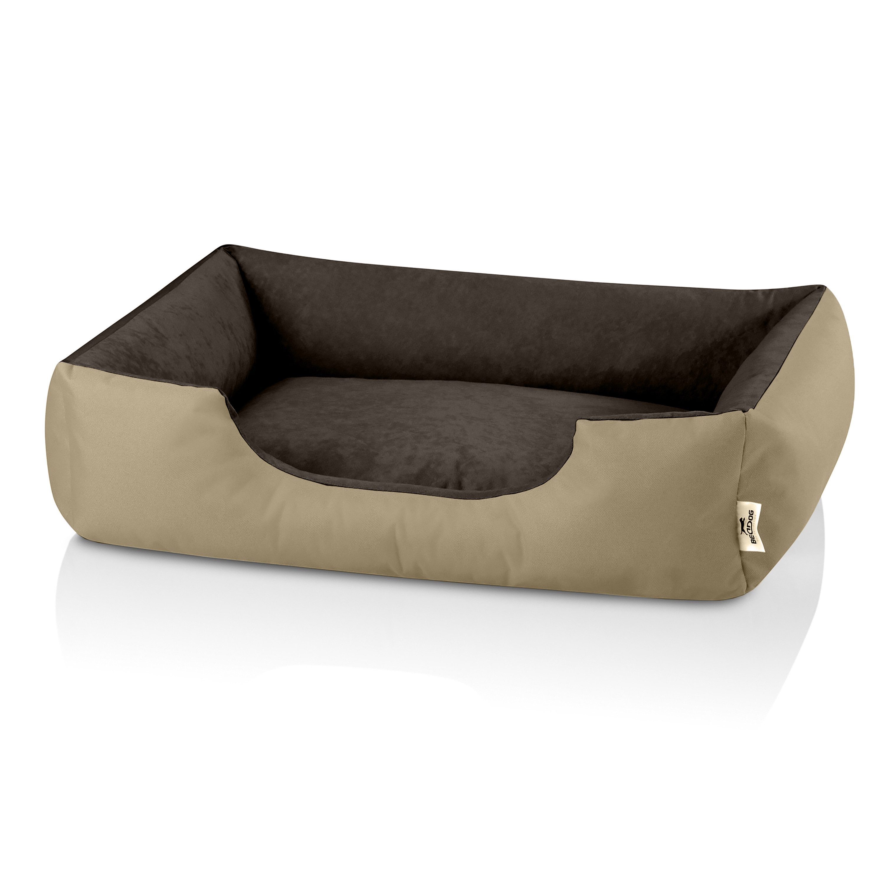 BedDog Tierbett Hundebett LUPI mit Rand, Bezug abnehmbar günstig online kaufen