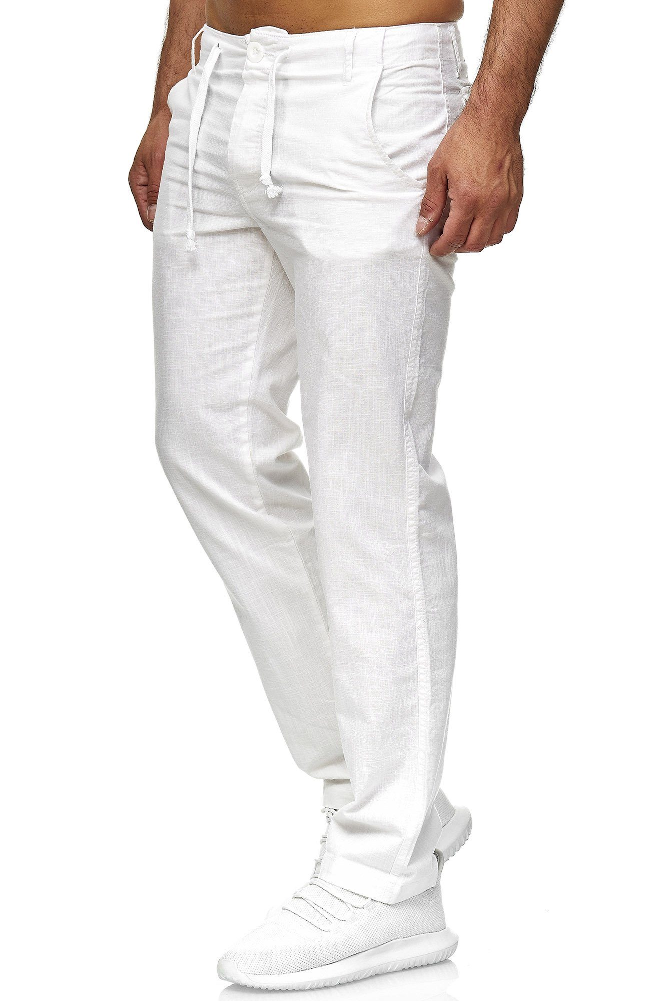 Reslad Leinenhose Reslad Herren bequeme Baumwollhose Leinenhose Optik Stran günstig online kaufen