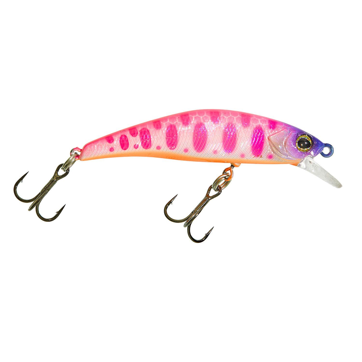 Illex Kunstköder Illex Tricoroll 70 SHW Wobbler 7cm 9,5g, (1-St) Pink Pearl Yamame