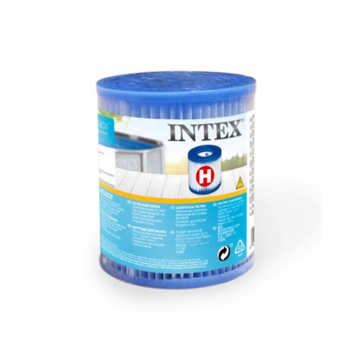 Intex Pool-Filterkartusche INTEX 29007 Typ H PureSpa Easy Set Ersatzfilter für Pool Spa Whirlpool