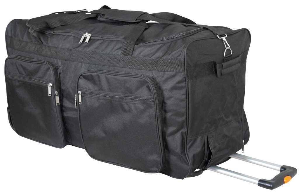 Trendyshop365 Reisetasche Phoenix (80x40x36cm, 115 Liter, XXL Tasche für  Damen und Herren), mit Trolleygriff und 3 Rollen