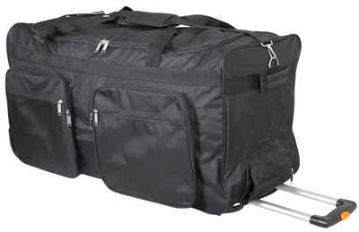 Trendyshop365 Reisetasche Phoenix (1-tlg., 115 Liter, XXL Tasche für Damen und Herren, 80x40x36cm), mit Trolleygriff und 3 Rollen