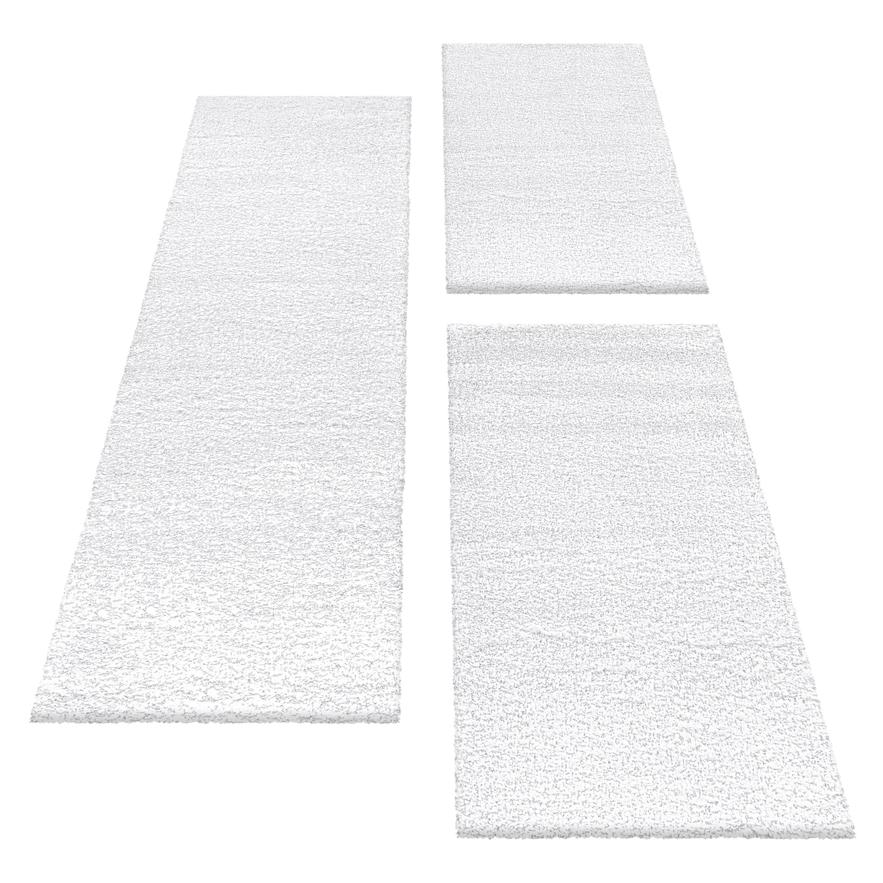 SIMPEX24 Hochflor-Bettumrandung Unicolor - Einfarbig, Höhe günstig online kaufen