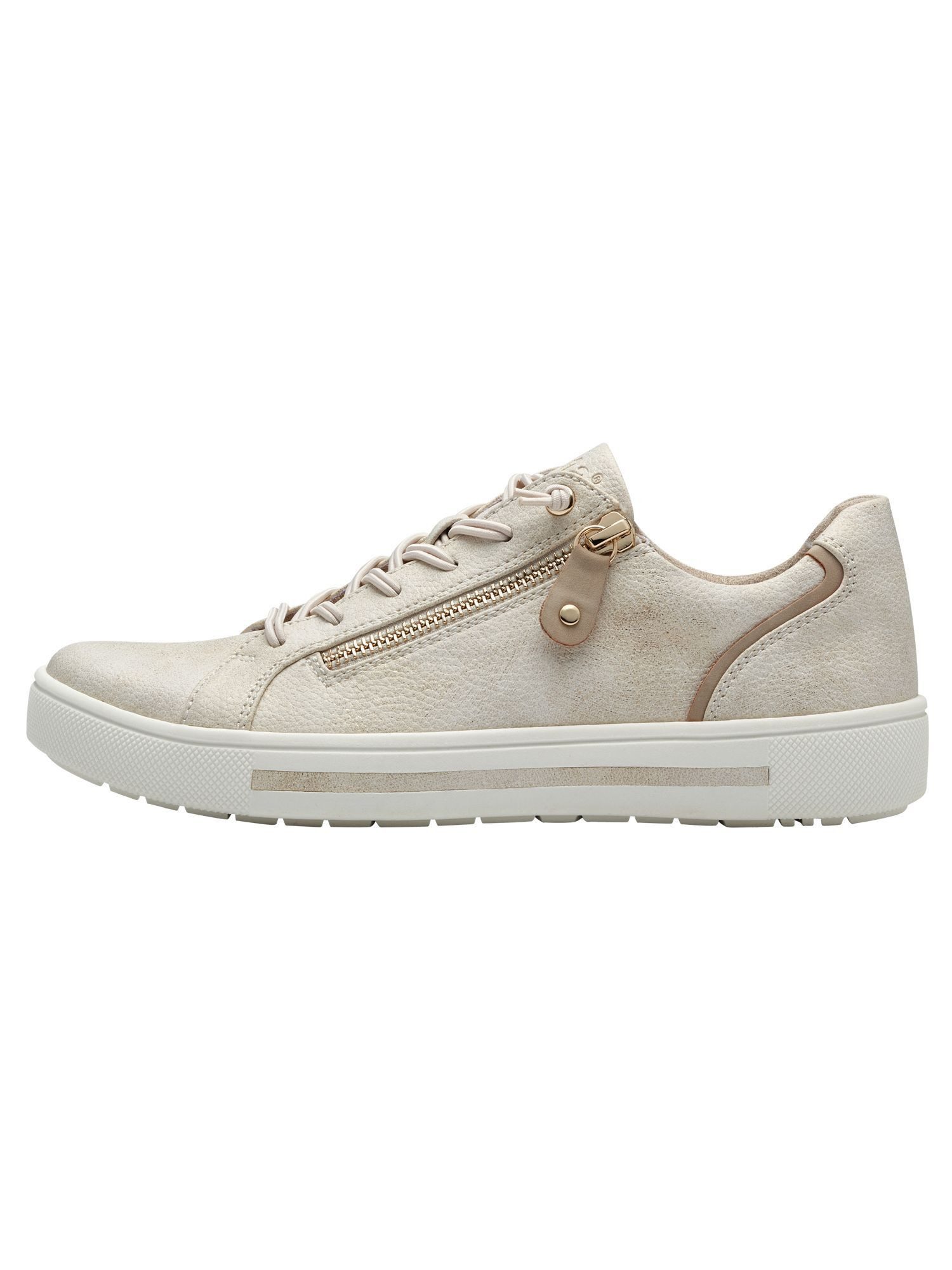 Jana Vegan, Mehrweite mit Absatz kein Absatz 8-23660-42 Sneaker Vegan