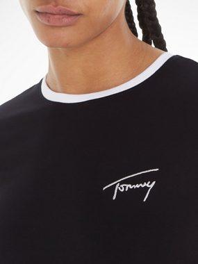 Tommy Jeans T-Shirt TJW SLIM SIGNATURE TEE SS mit Rundhalsausschnitt