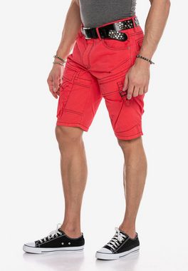 Cipo & Baxx Shorts mit coolen Cargotaschen