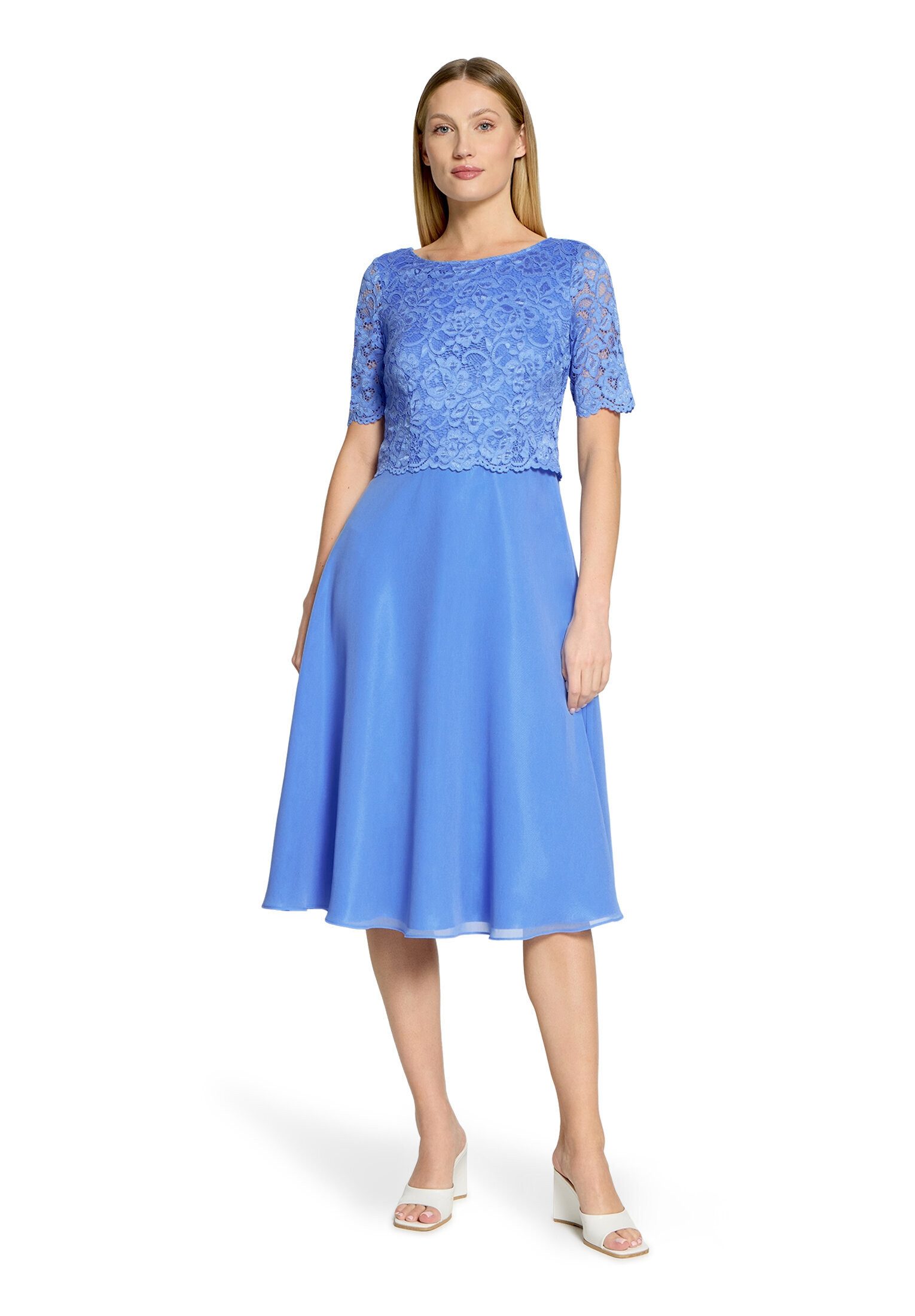 Vera Mont Cocktailkleid Damen mit Spitze Spitze
