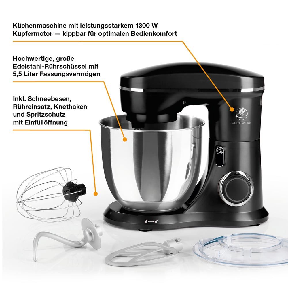 Küchenmaschine - Classic Kitchen Chef Rot - Küche Produktbild-Vorschau 10