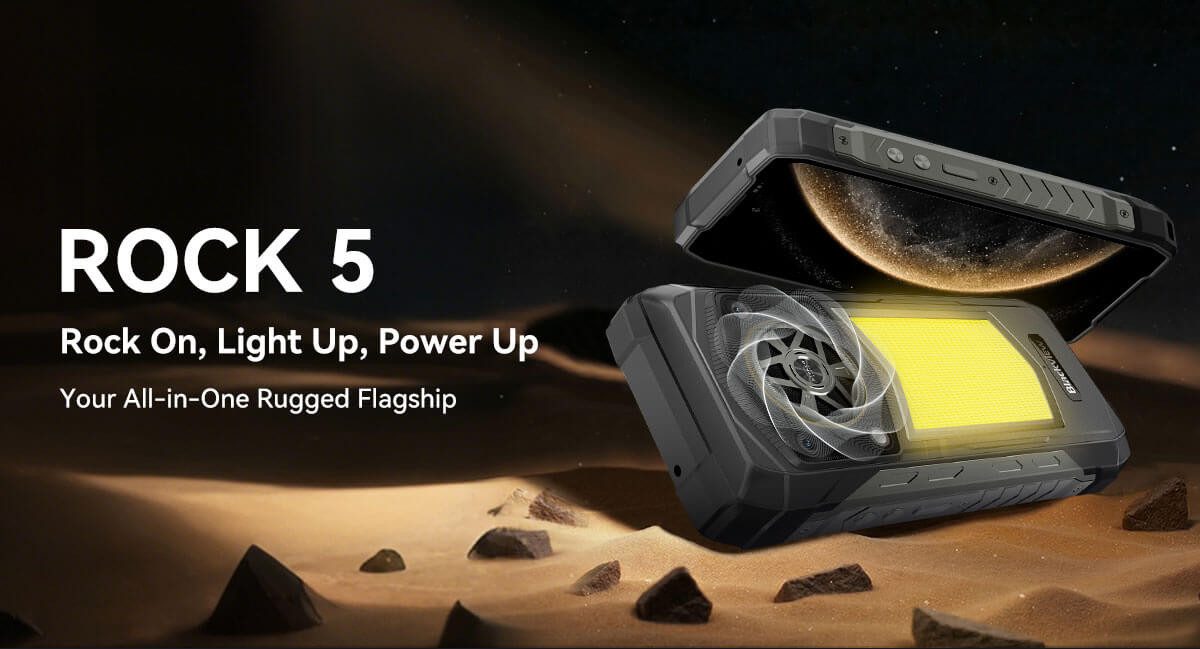 blackview ROCK 5 Outdoor Smartphone 20000mAh 108MP Night Vision 36GB 256GB 120Hz Smartphone (17.22 cm/6.78 Zoll, 256 GB Speicherplatz, 108 MP Kamera) – Bild 5 von 5