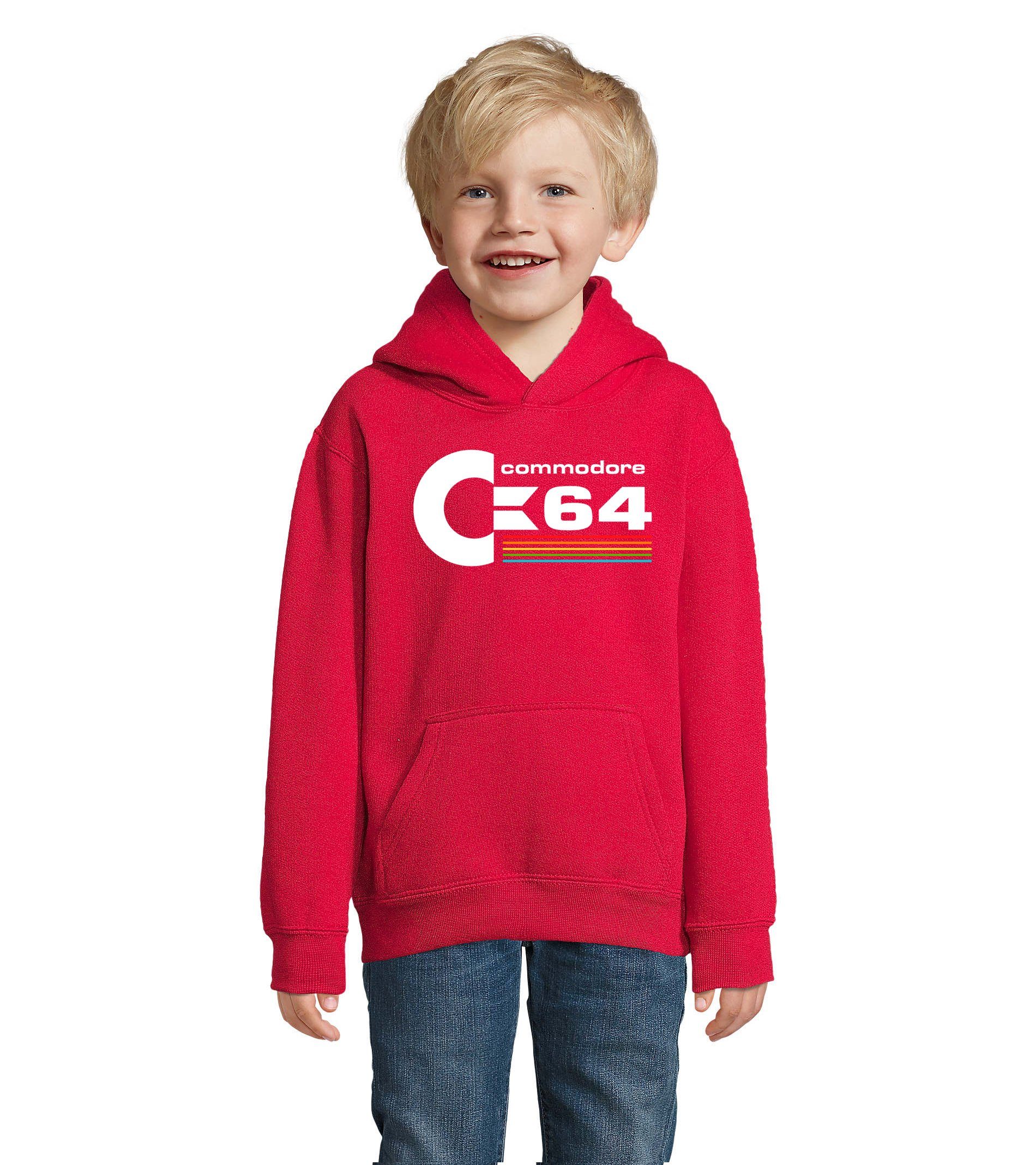 Hoodie Kinder Commodore 64 Konsole Amige Super Retro