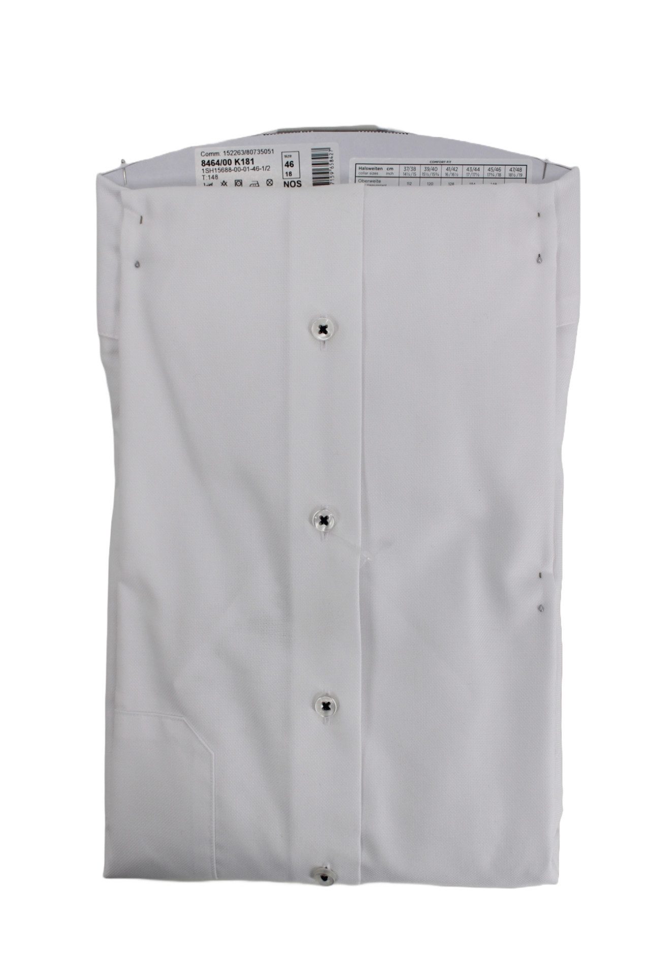 Eterna Businesshemd Hemd 8464 K181 weiss günstig online kaufen
