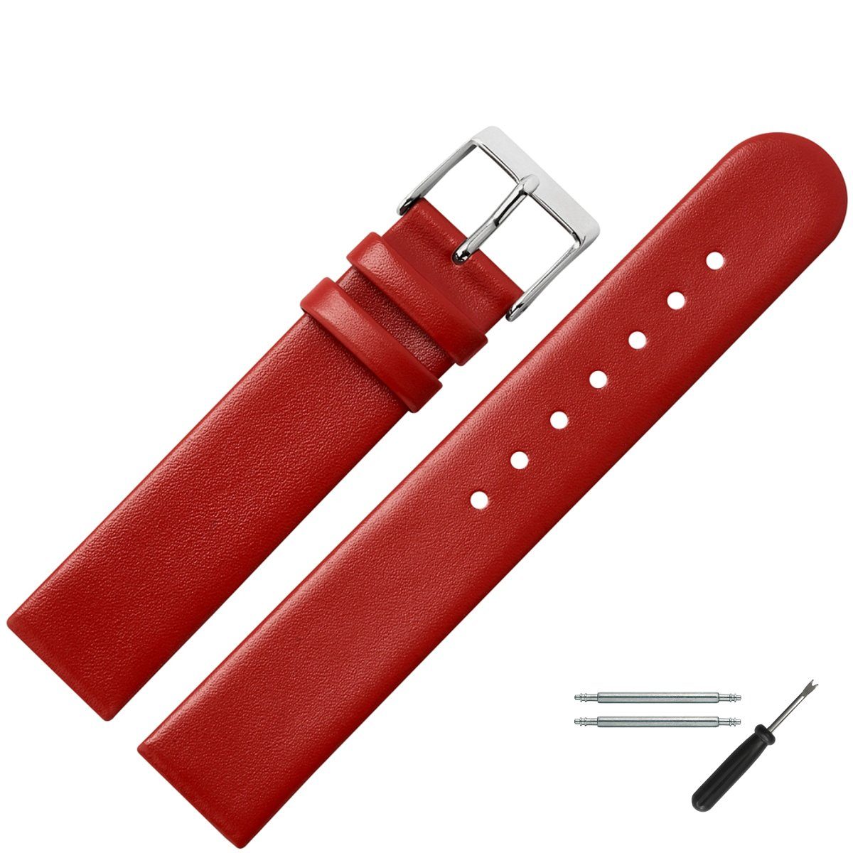 MARBURGER Uhrenarmband 20mm Leder günstig online kaufen