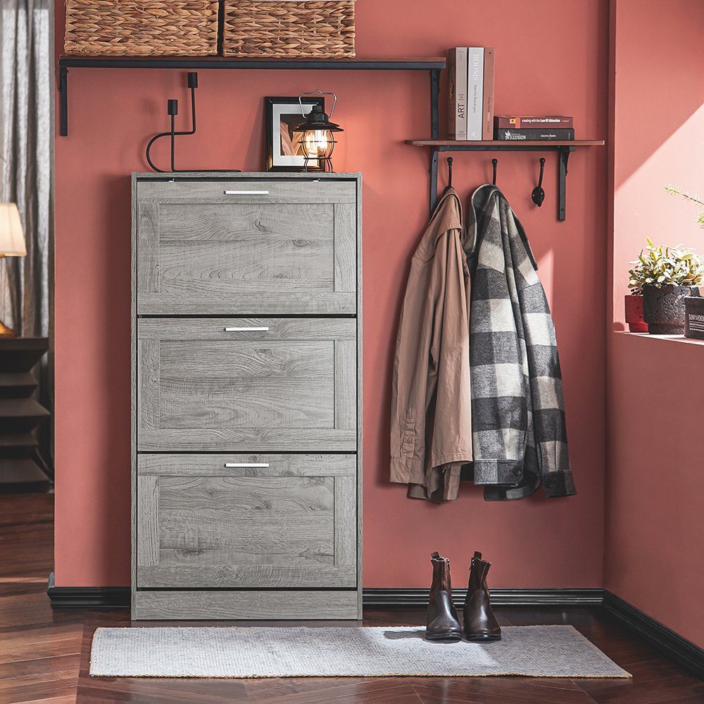 SoBuy Schuhschrank FSR137-L, Schuhkipper Schuhablage Schuhregal Schuhkommod günstig online kaufen