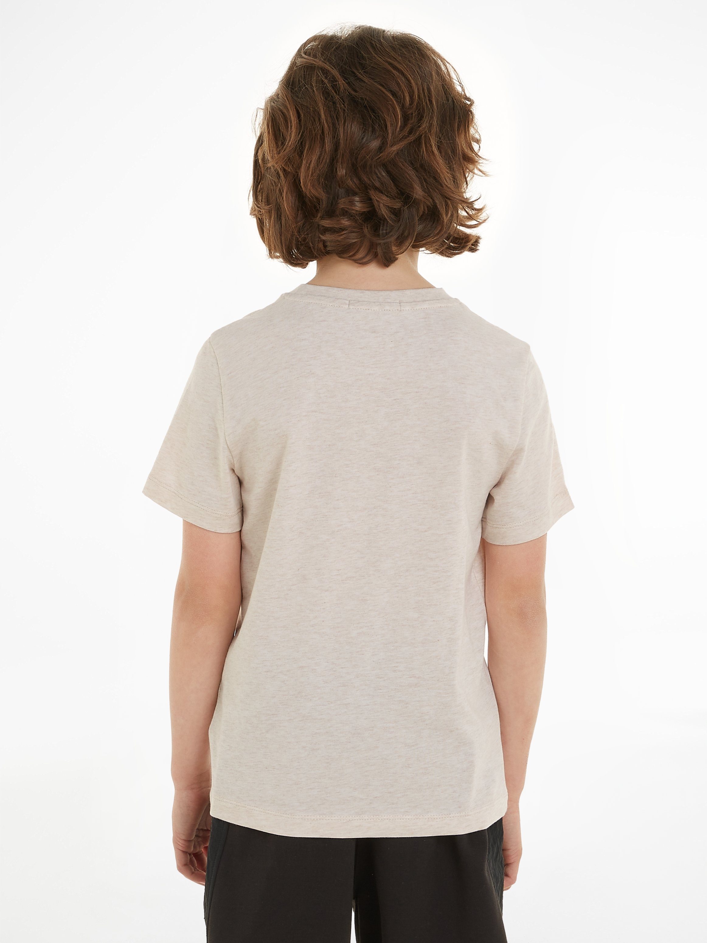 T-Shirt Heather Calvin Jeans MONOGRAM T-SHIRT CK SS Vanilla Klein