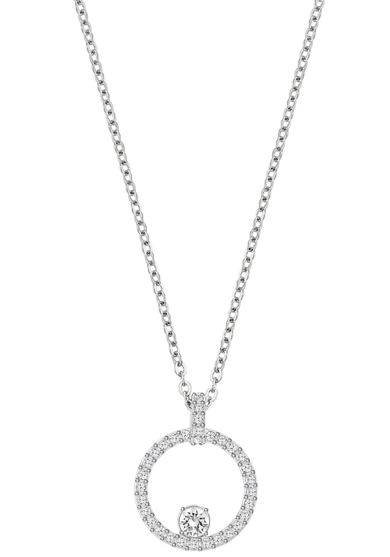 Swarovski Kette mit Anhänger CREATIVITY CIRCLE, mit Swarovski® Kristall günstig online kaufen