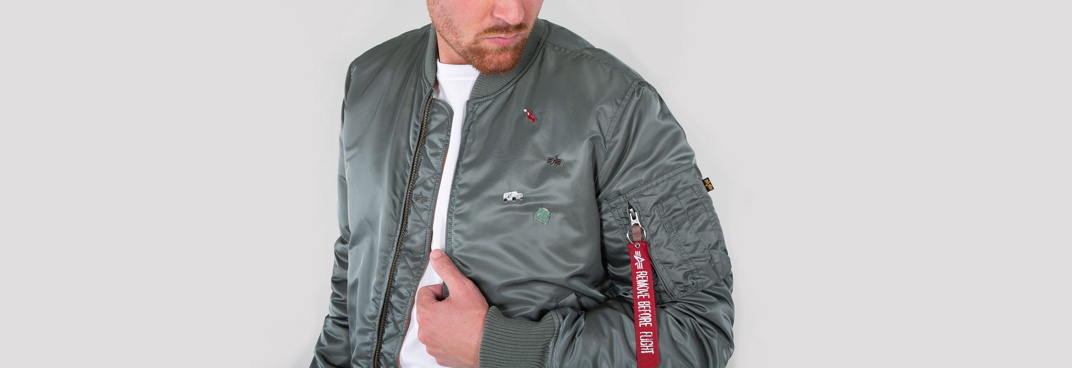 Alpha Industries Button Alpha Pin Set