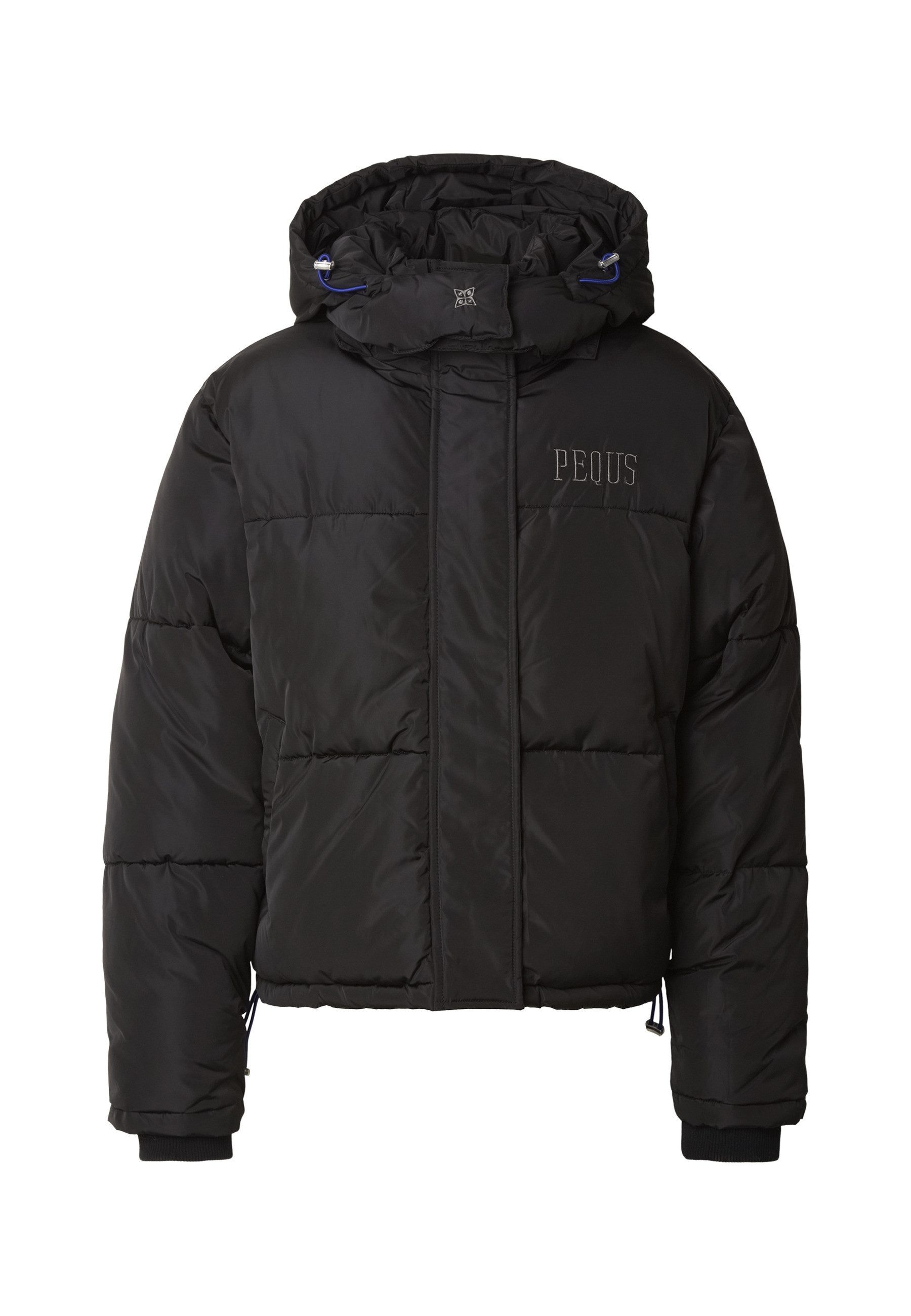 PEQUS Winterjacke PEQUS PEQUS Chest Logo Puffer Jacket (1-St)
