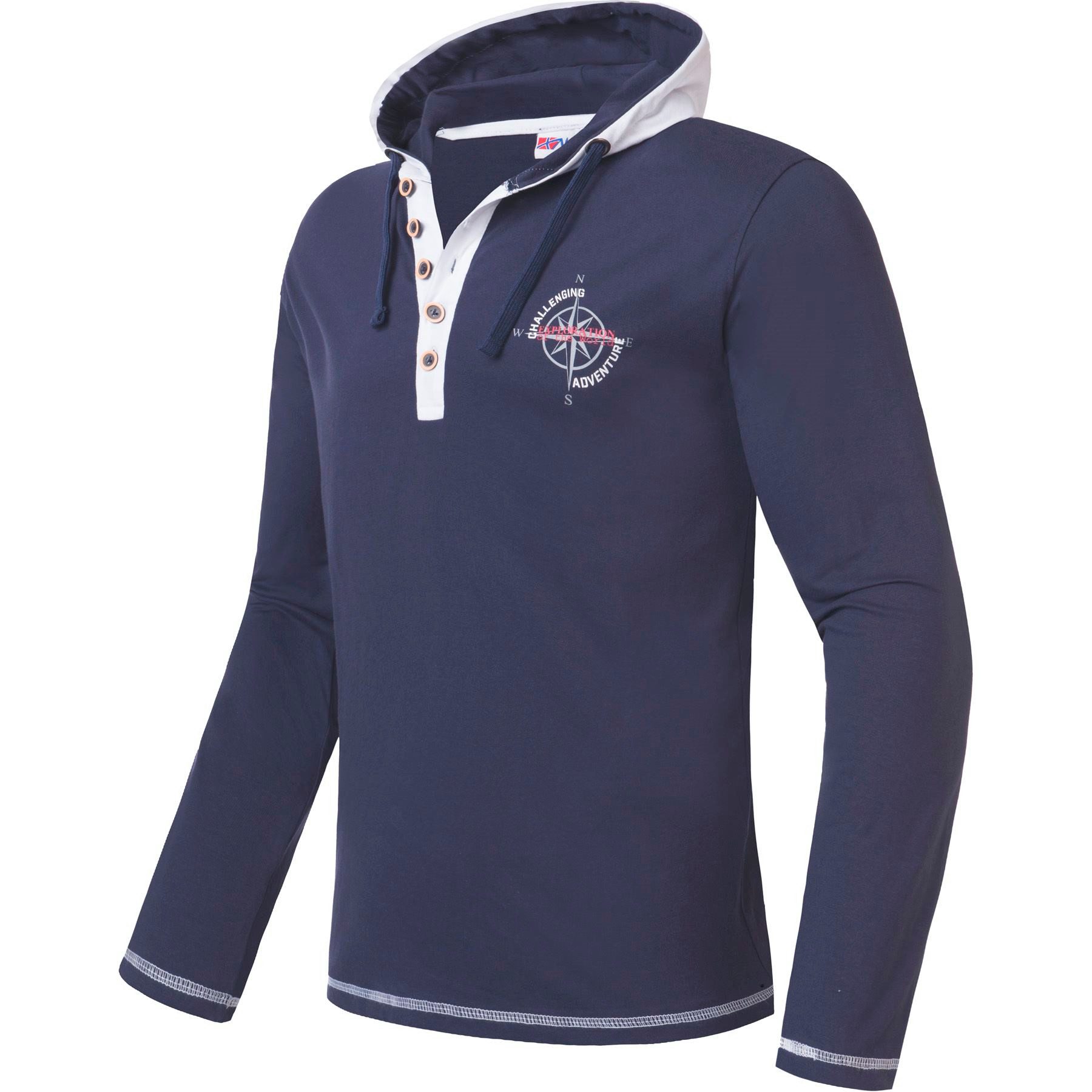 Nebulus Hoodie MADS, P1360 - Herren, navy, L