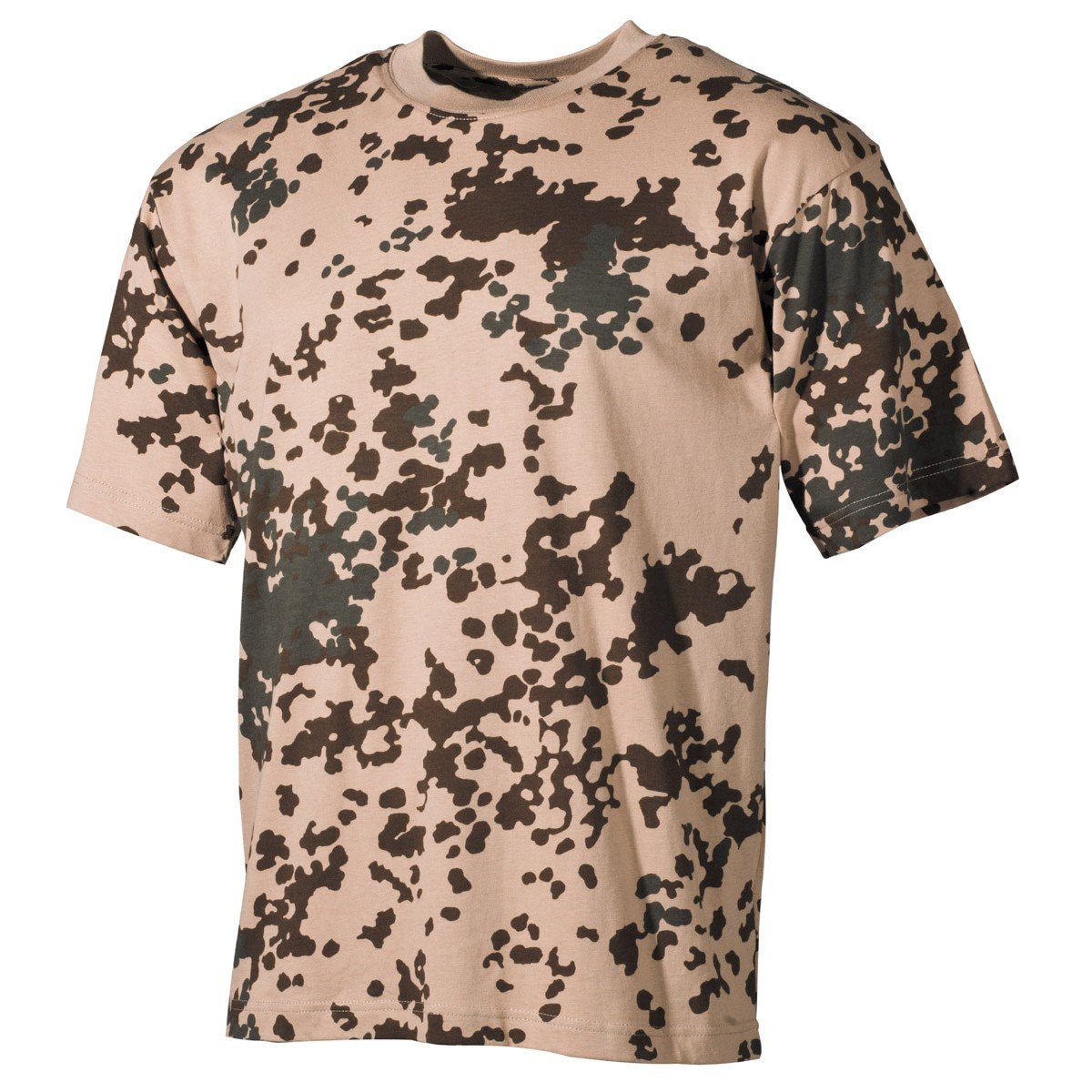 MFH T-Shirt MFH US T-Shirt, halbarm, 170 g/m² (1-tlg), verstärkter Rundhals