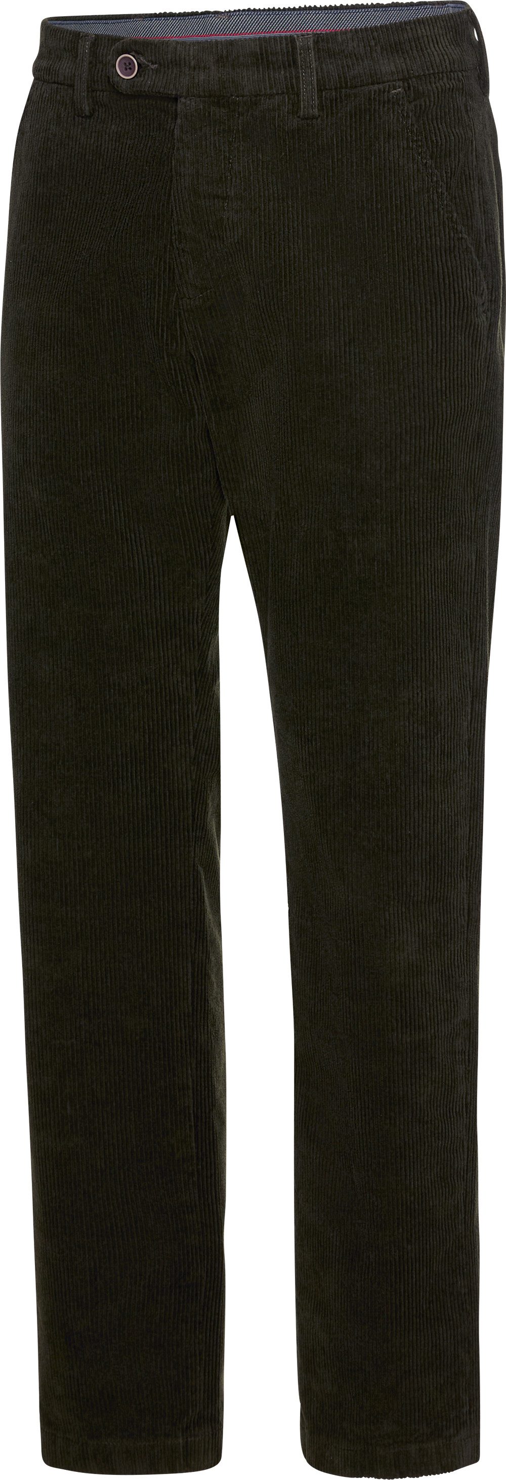 Jacques Britt Cordhose hochwertige Materialmischung und Komfort-Dehnbund