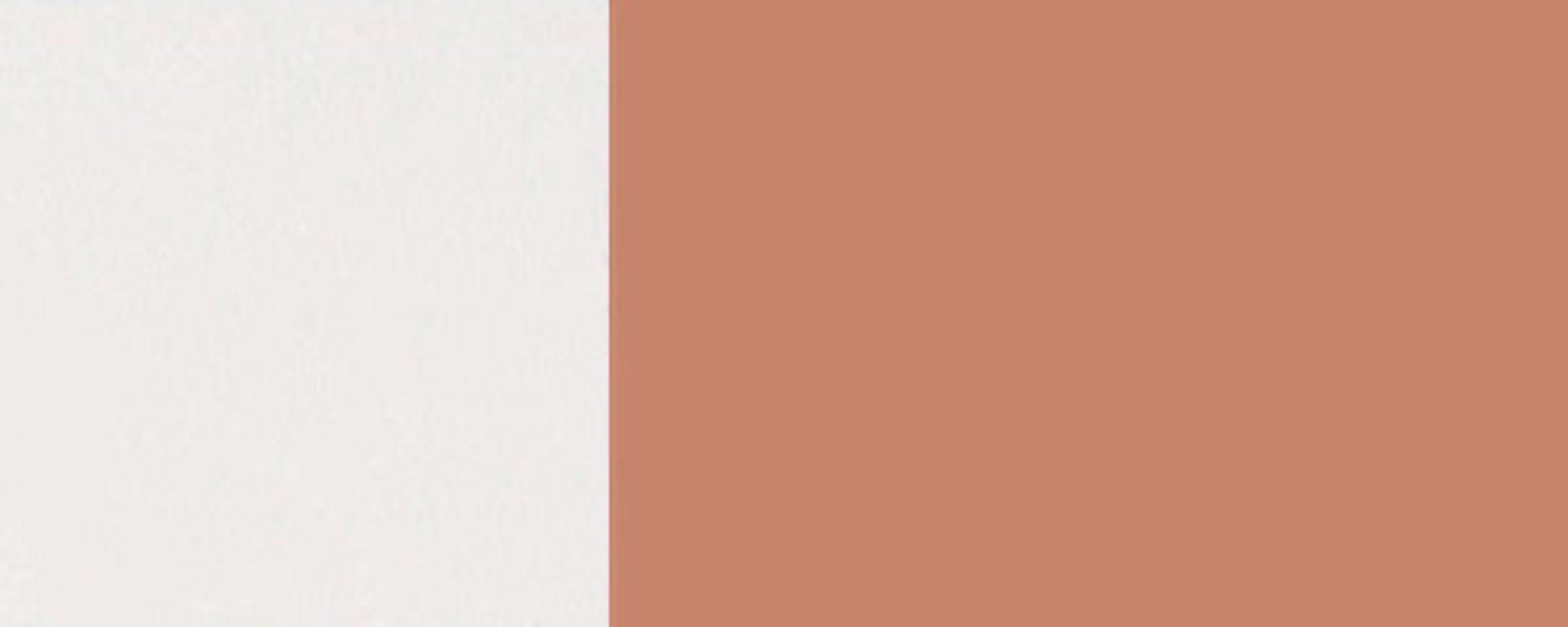 Unterschrank 1 (Tivoli) RAL Feldmann-Wohnen mit Schublade 60cm und Korpusfarbe Tivoli beigerot 3012 wählbar matt (Teilauszug) Front-