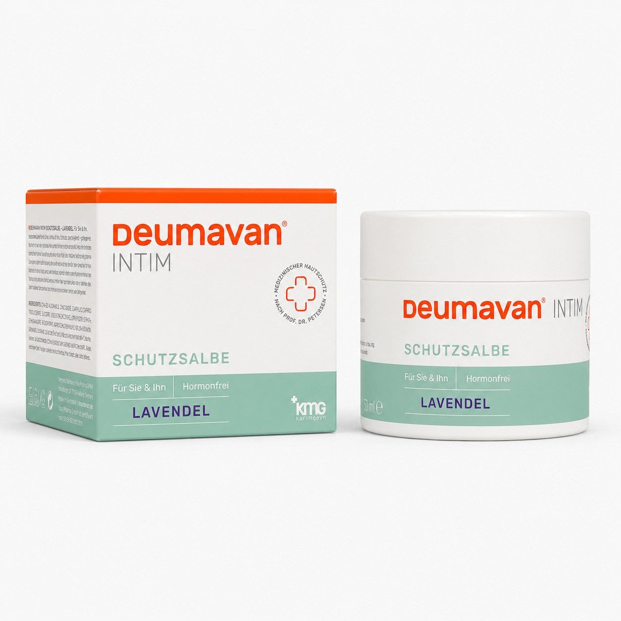 Kaymogyn Intimpflege DEUMAVAN Schutzsalbe Lavendel Dose