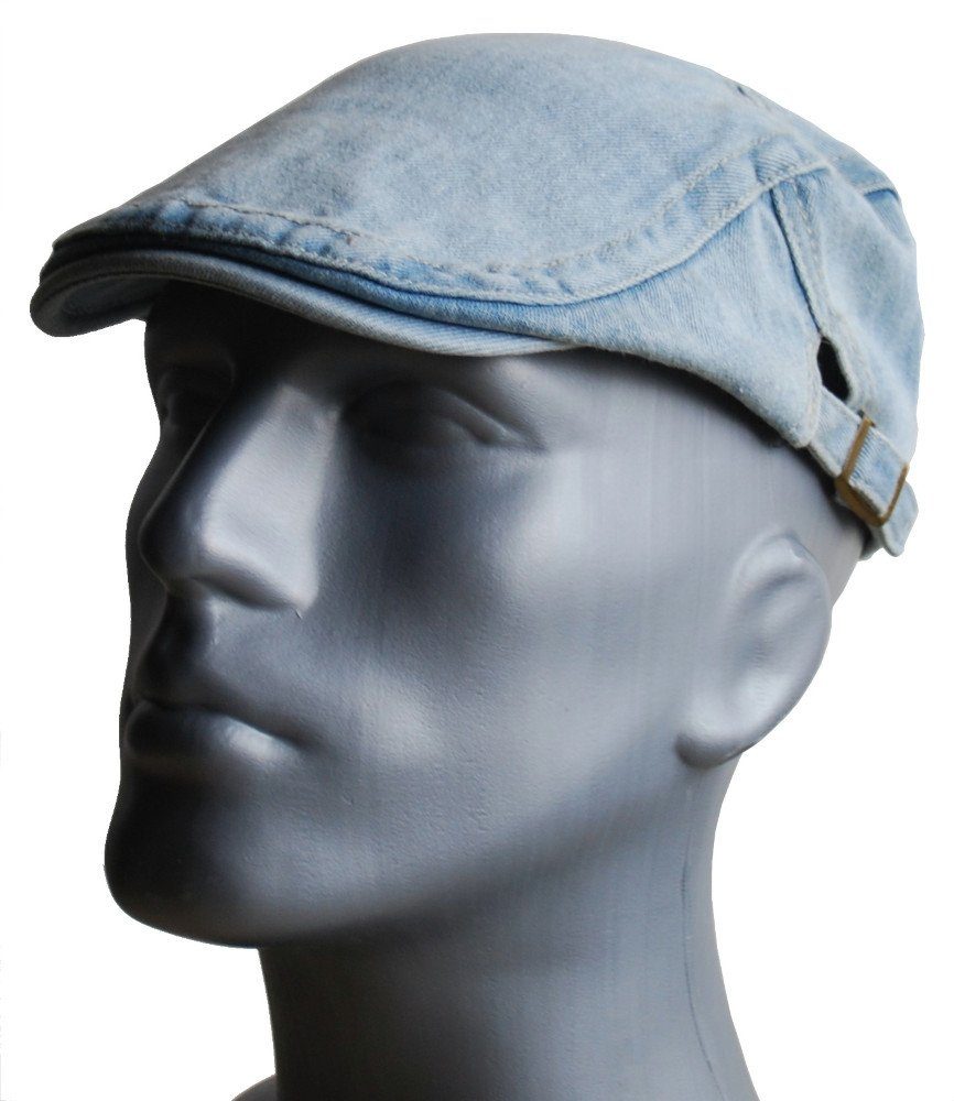Cool4 Flat Cap Schiebermütze DENIM Jeans günstig online kaufen