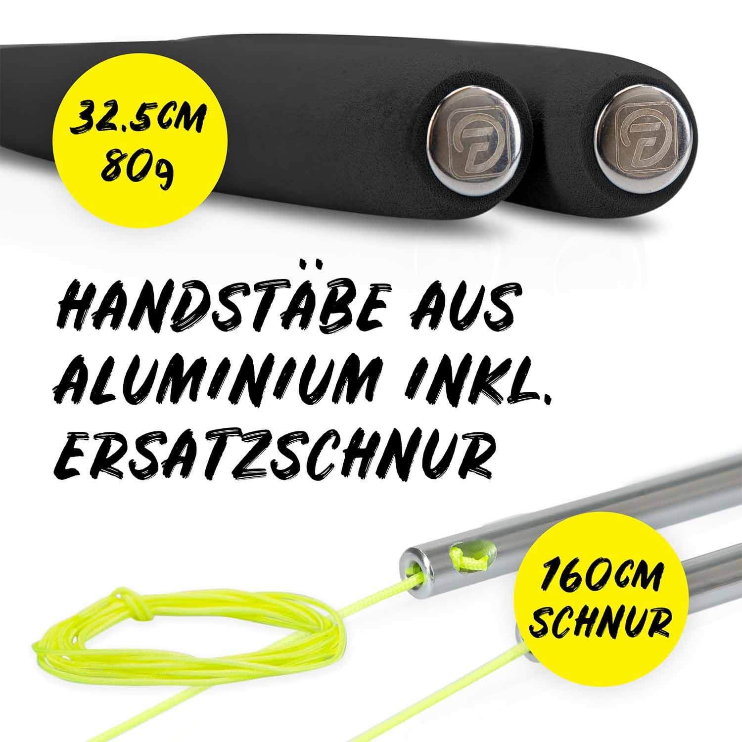 Diabolo Freizeitsport Spiel Diabolo Set Pro (lime)