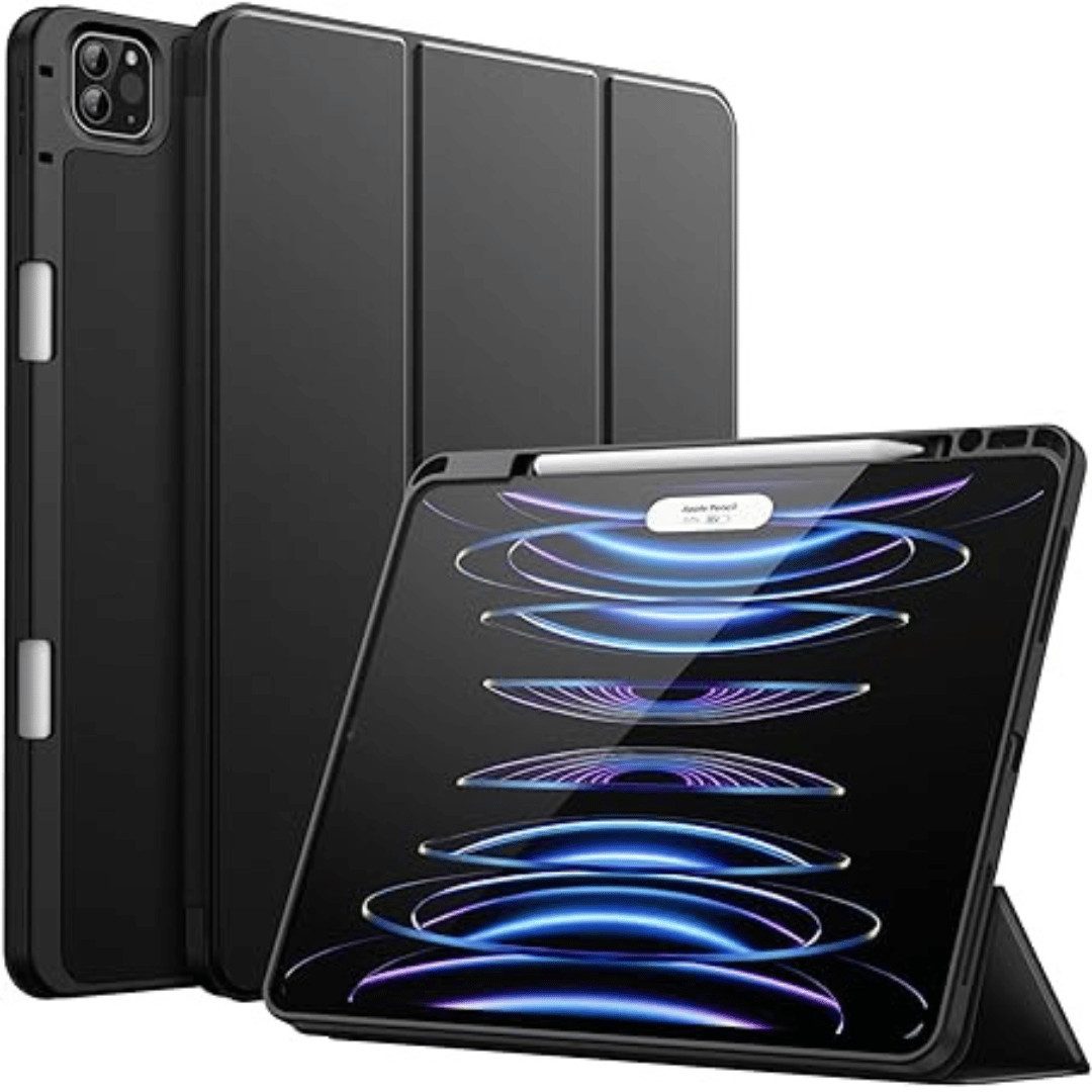 SmartUP Tablet-Hülle für iPad Pro 11 Zoll M4 2026 Tasche Smart Cover Case Klapphülle 11 Zoll, integrierte Standfunktion, integrierter Stifthalter