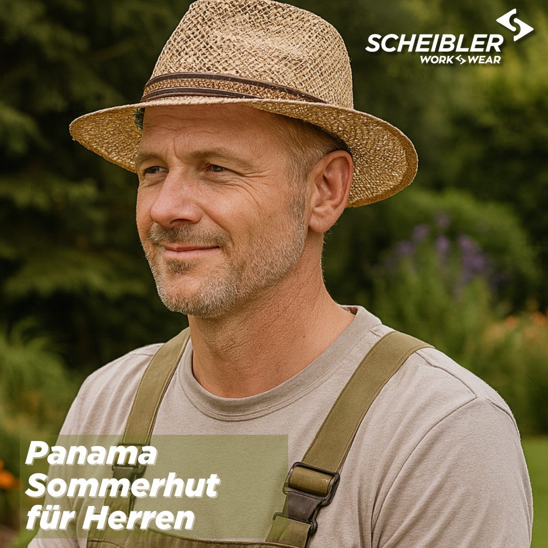 SCHEIBLER WORKWEAR Strohhut Theo Herren Sonnenschutz günstig online kaufen