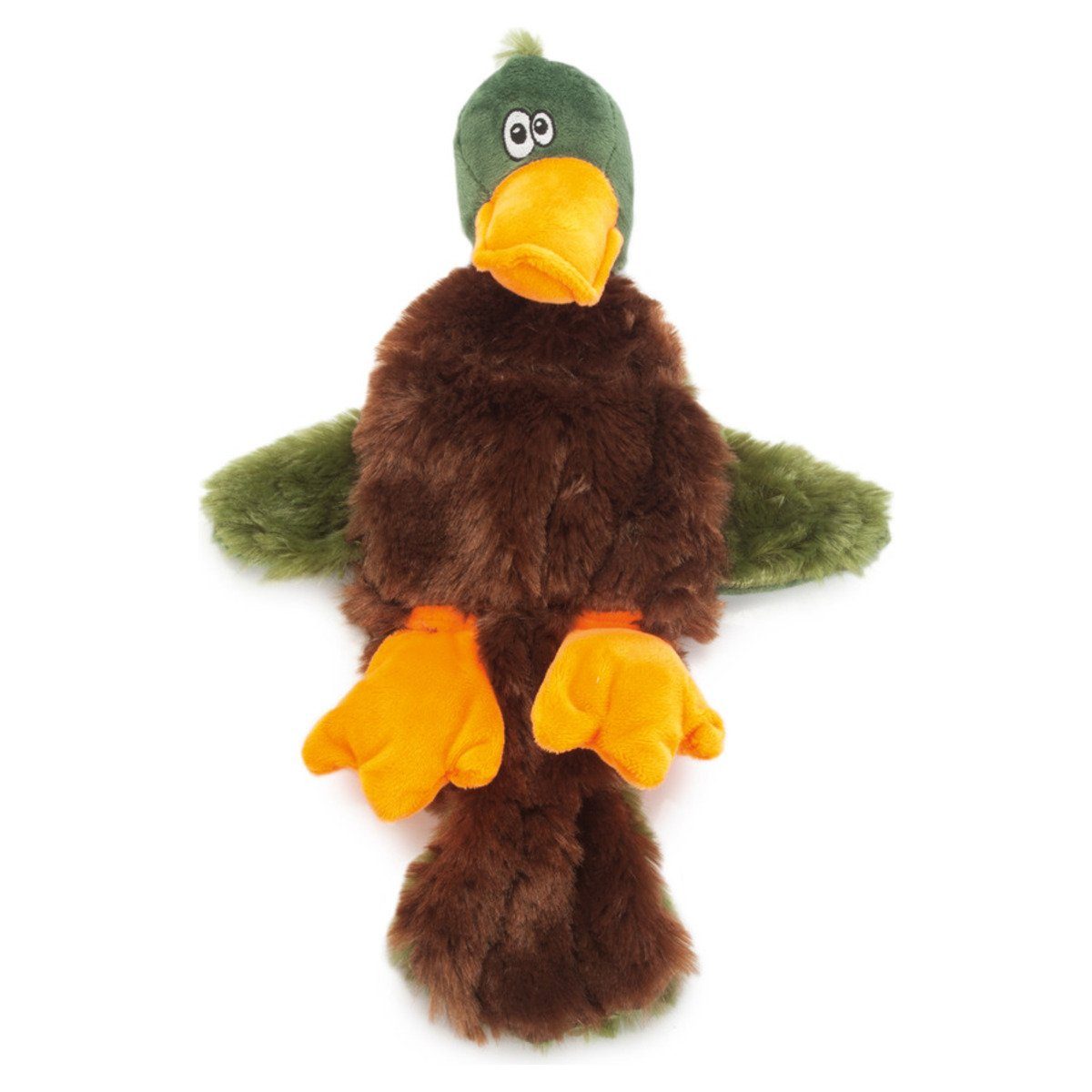 Karlie Tierkuscheltier Plüschspielzeug Flatinos Ente Stockente braun günstig online kaufen