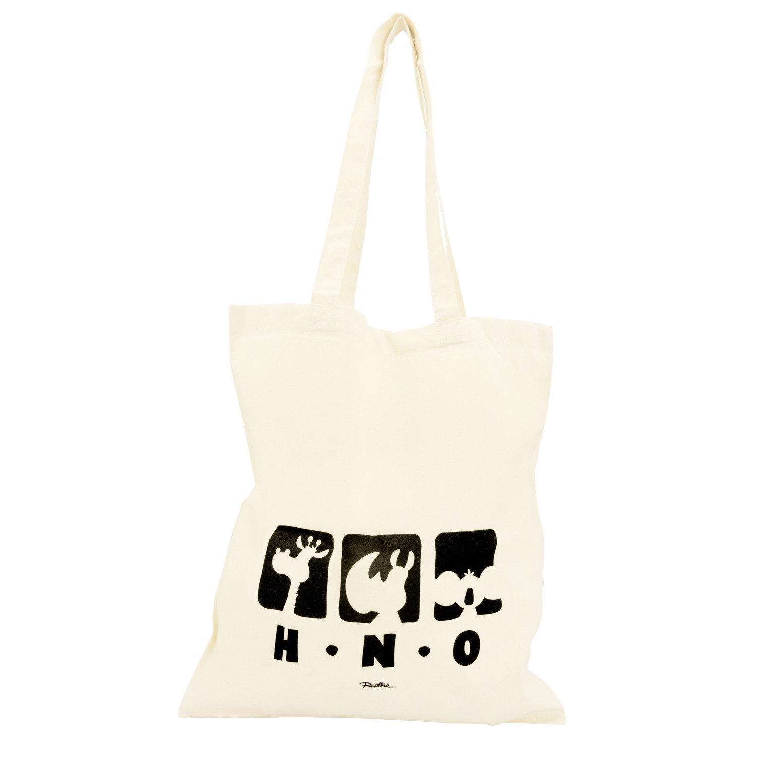 United Labels® Tragetasche Ralph Ruthe - HNO- Baumwolle Naturfarben