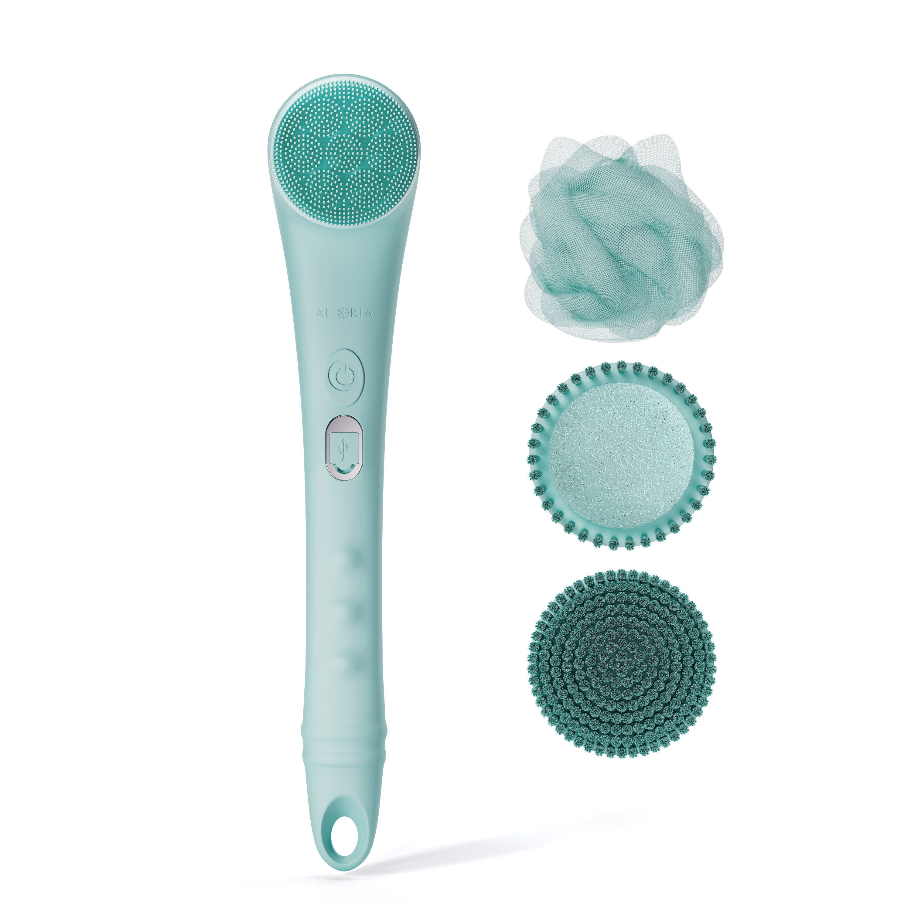 AILORIA Badebürste GENTLE LUXE 4-in-1 Körper- und Wellnessbürste