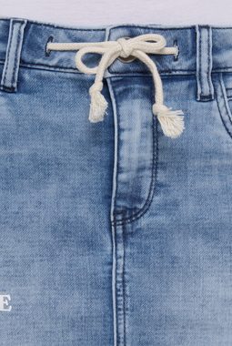 SOCCX Jeansrock mit Bindeband