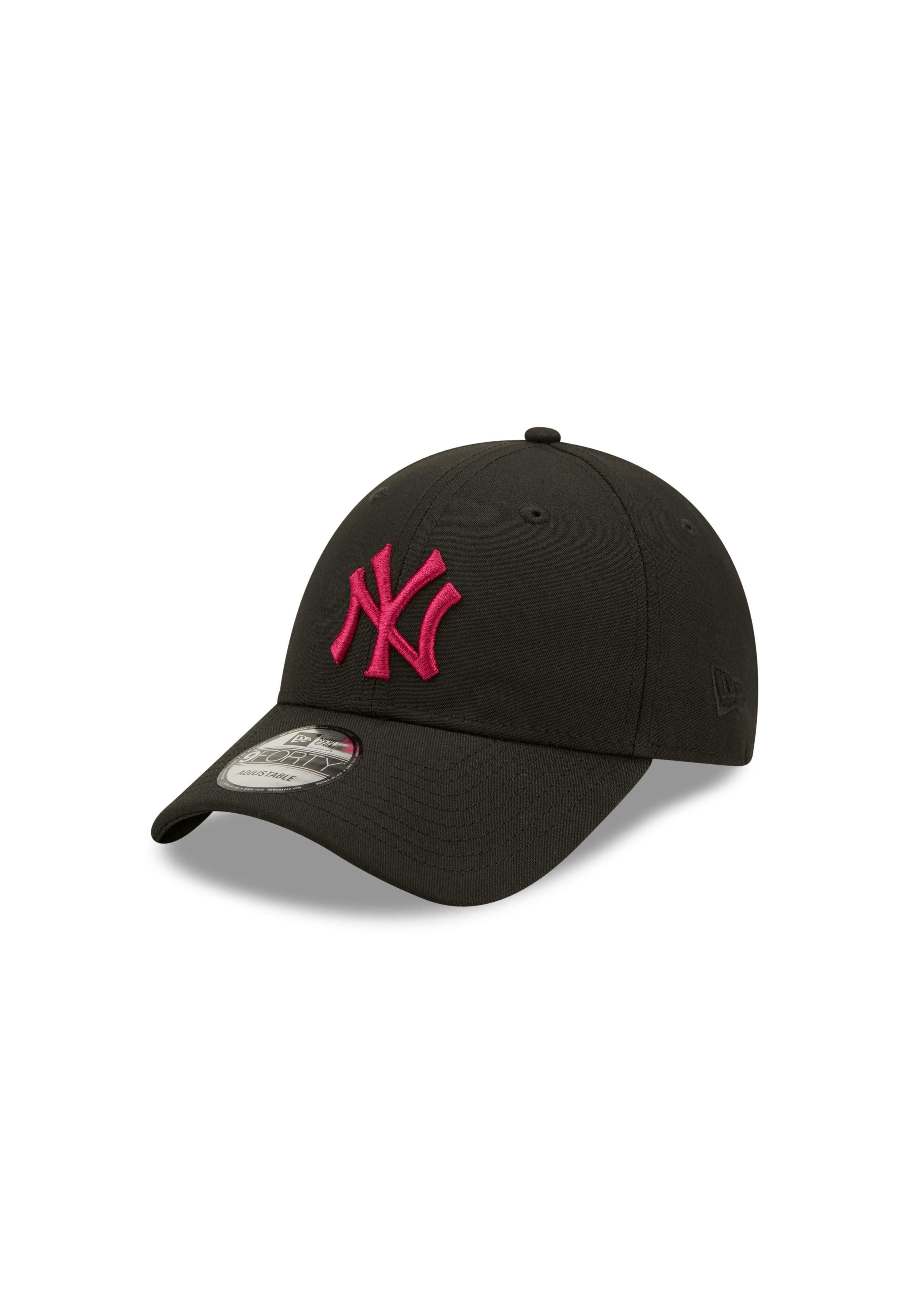 Baseball Cap New York Yankees MLB League Essential Black Pink 9Forty Adjustable Cap