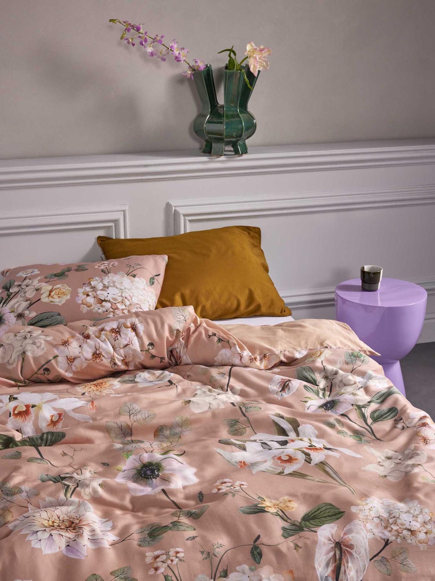 Essenza Bettwäsche Noe, Satin, 2 teilig, mit floralem Muster