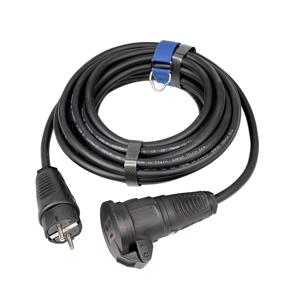 Sirox 346.925 Strom Verlängerungskabel 25 m H07RN-F 3G 2,5 mm² Verlängerungskabel