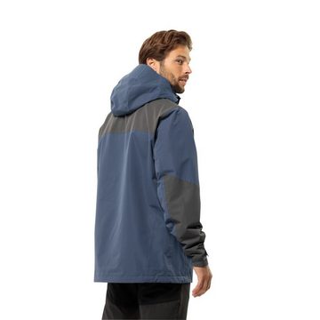 Jack Wolfskin Funktionsjacke JASPER 2L JKT M wasserdicht, winddicht, atmungsaktiv