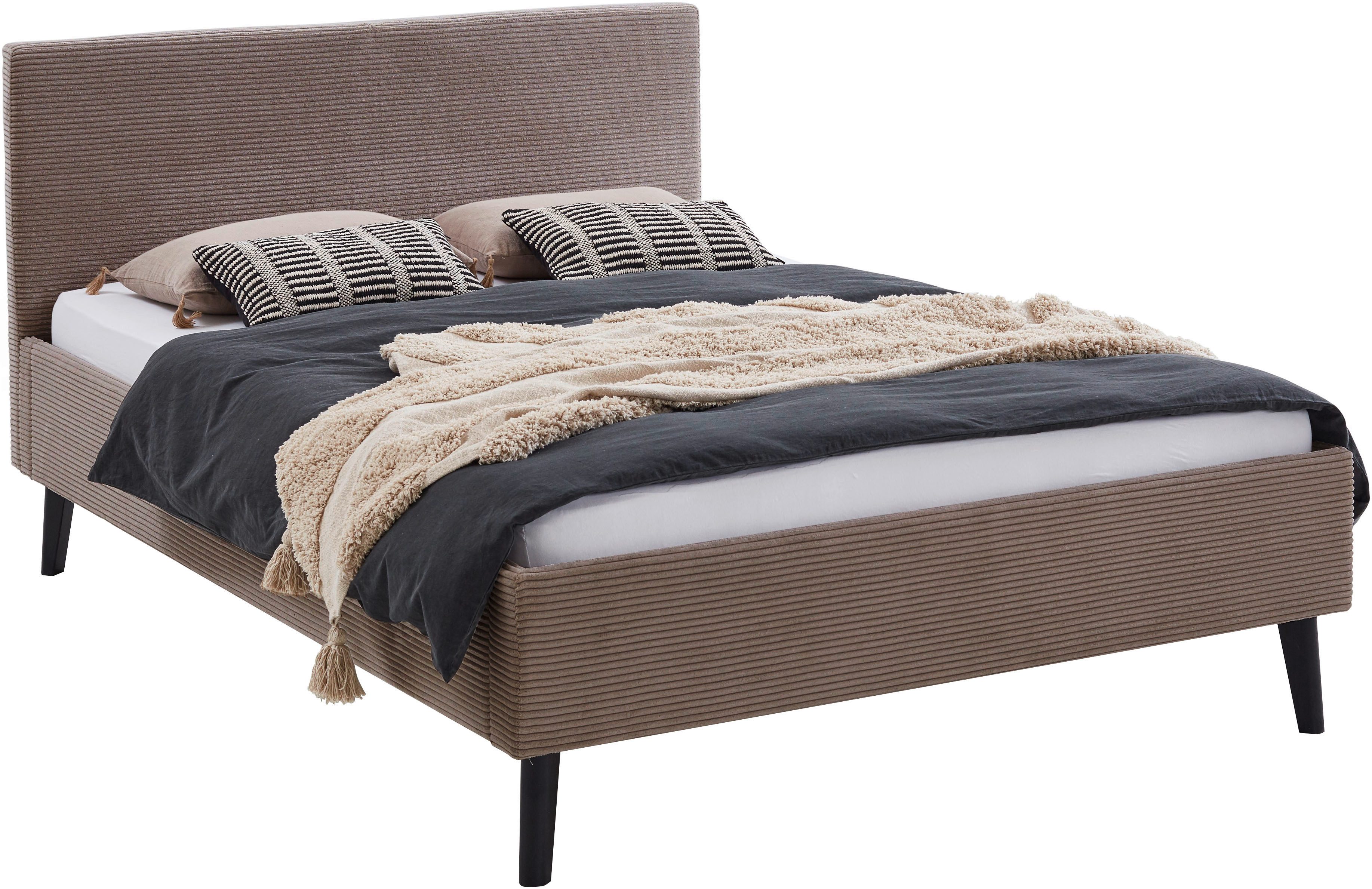 meise.möbel Polsterbett Avola, erhältlich in den Breiten 140 & 180cm, Bezugsstoff Cord