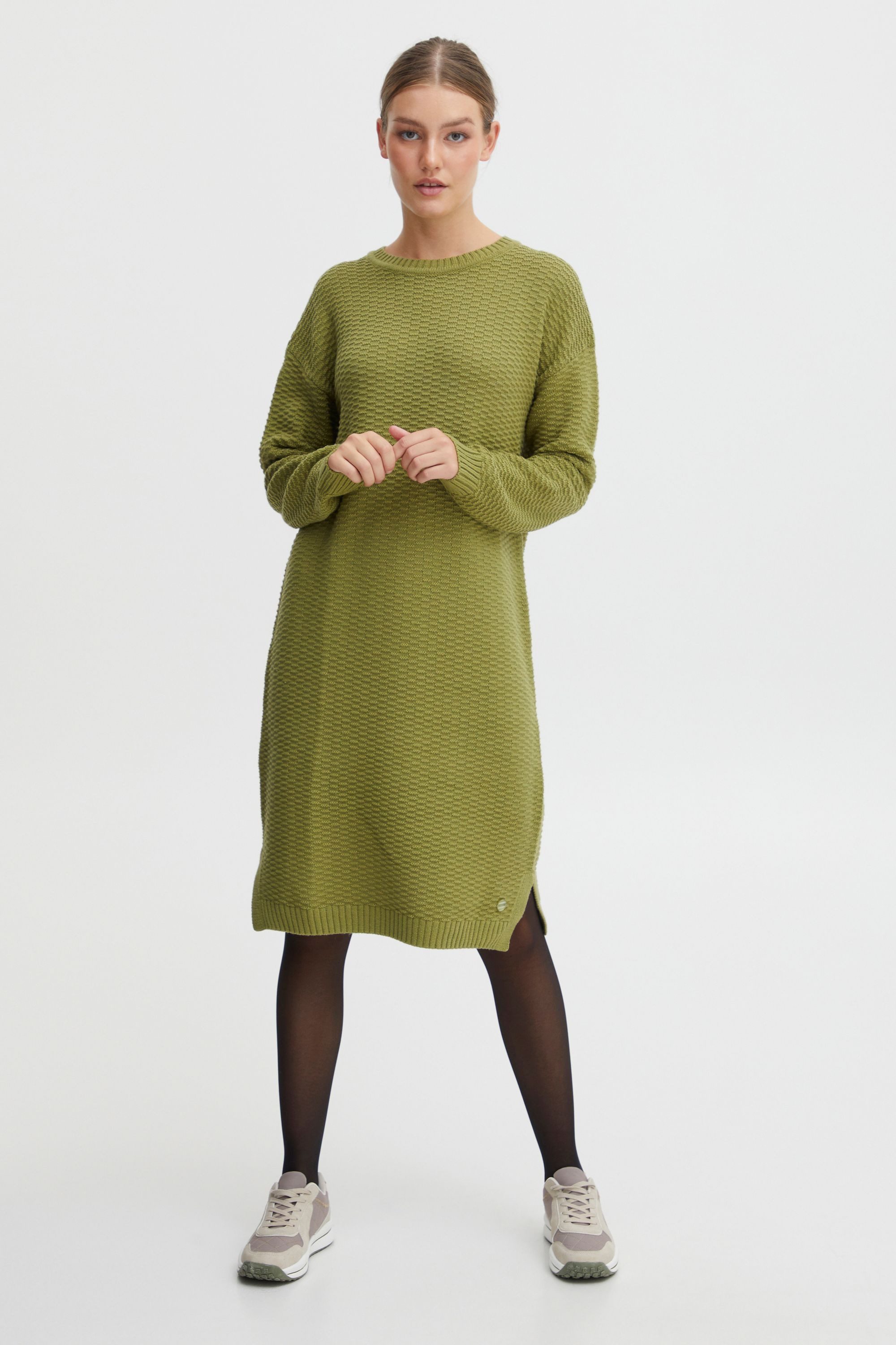 OXMO Strickkleid OXMILIKA 21800088-ME Modisches Kleid günstig online kaufen