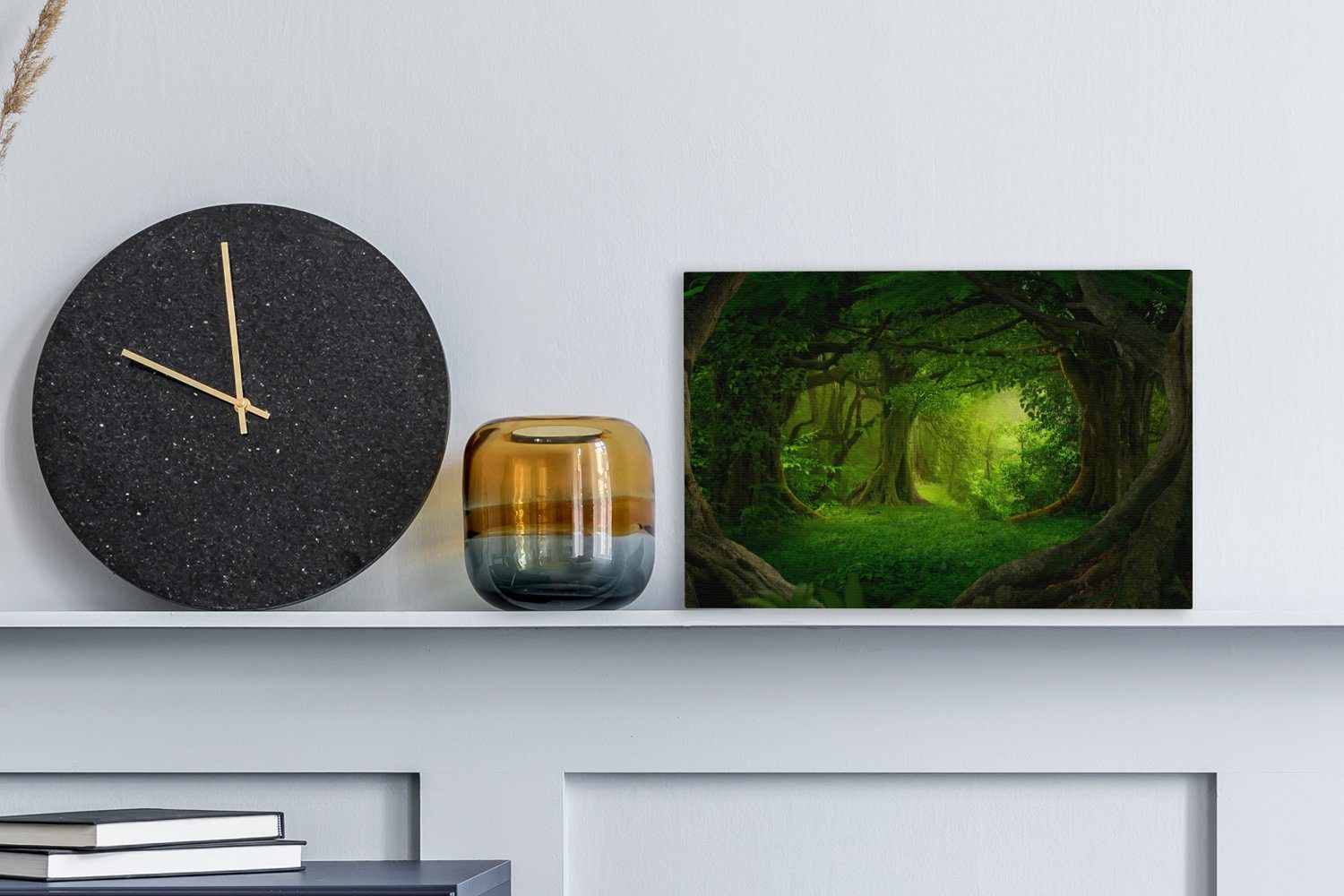 OneMillionCanvasses® Leinwandbild Bäume - Wald - günstig online kaufen